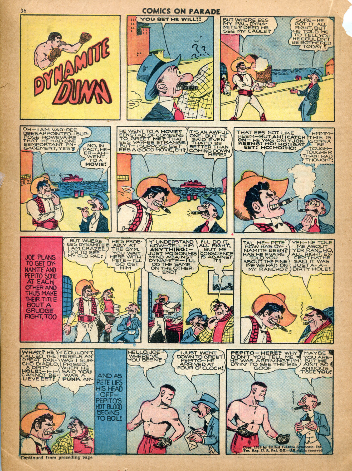 Read online Comics on Parade comic -  Issue #16 - 28