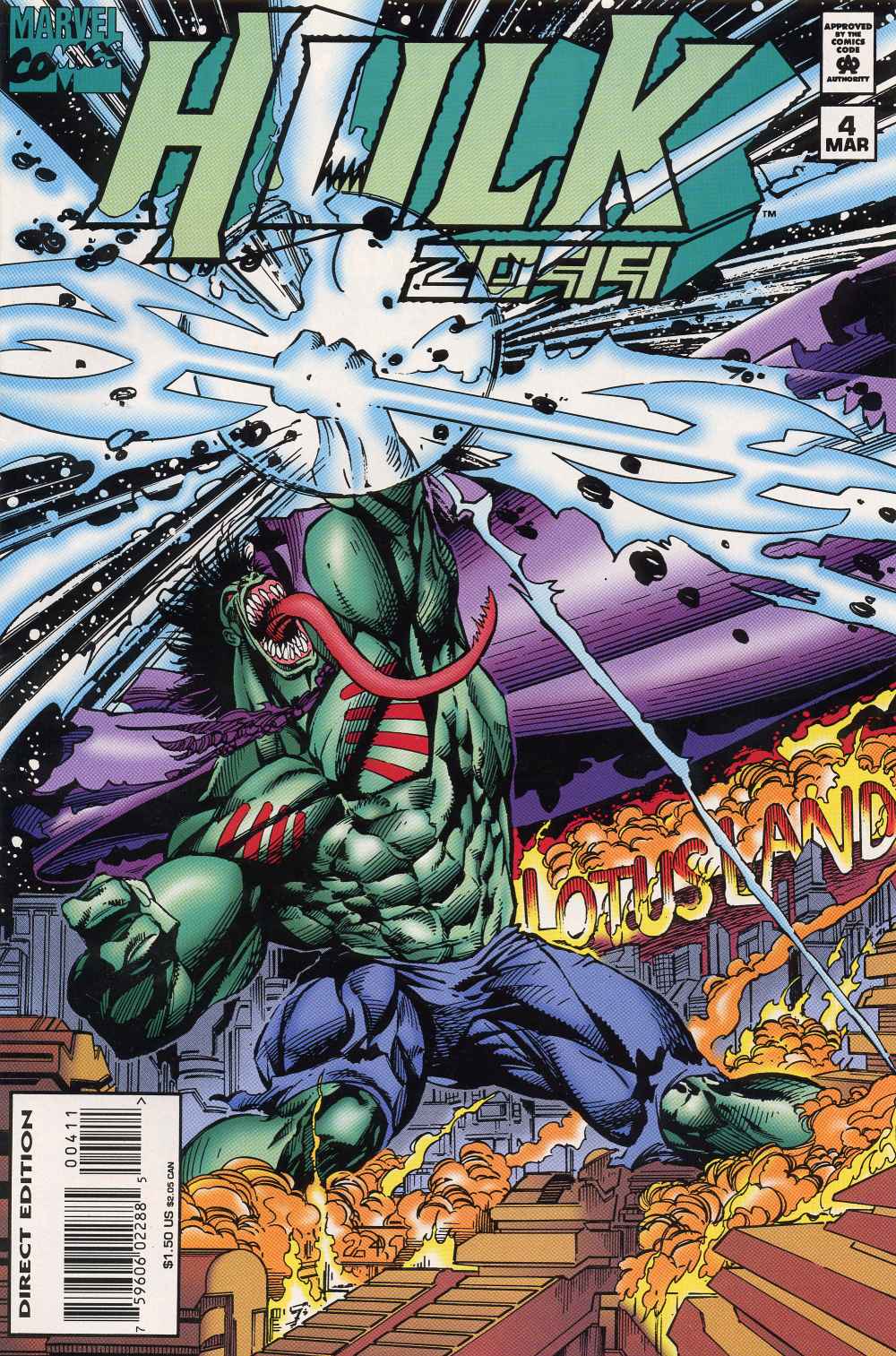 Read online Hulk 2099 comic -  Issue #4 - 1