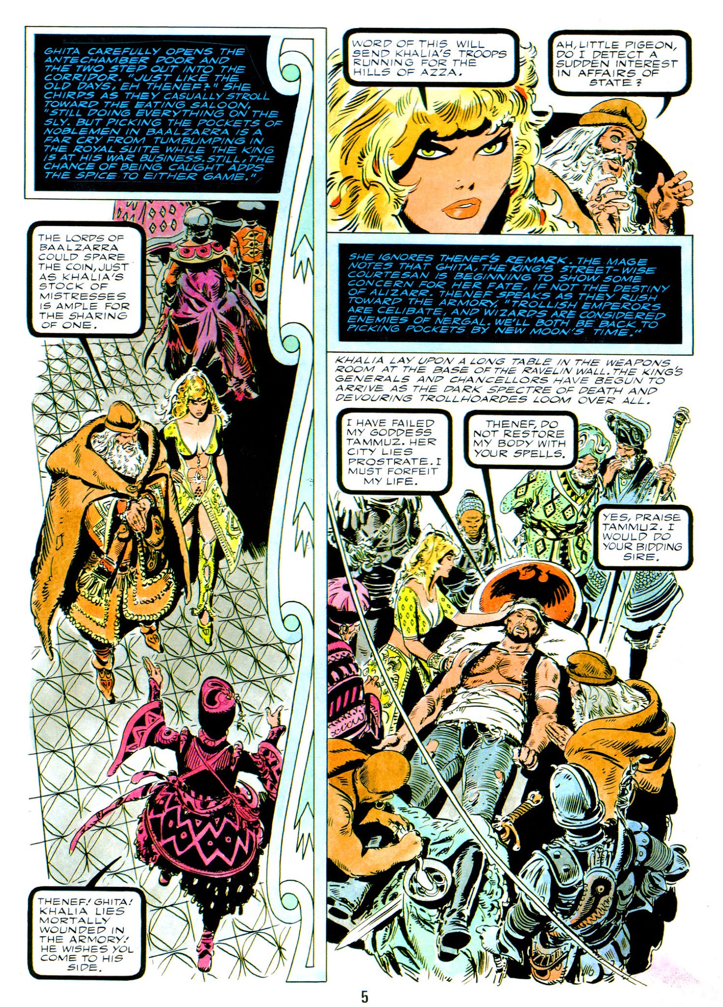 Read online Ghita of Alizarr comic -  Issue #1 - 6