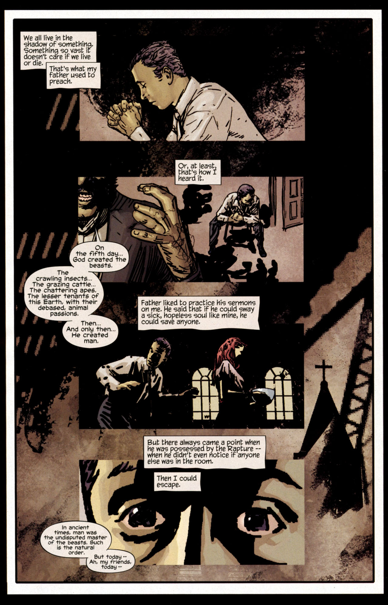 Read online Wolverine Noir comic -  Issue #1 - 10