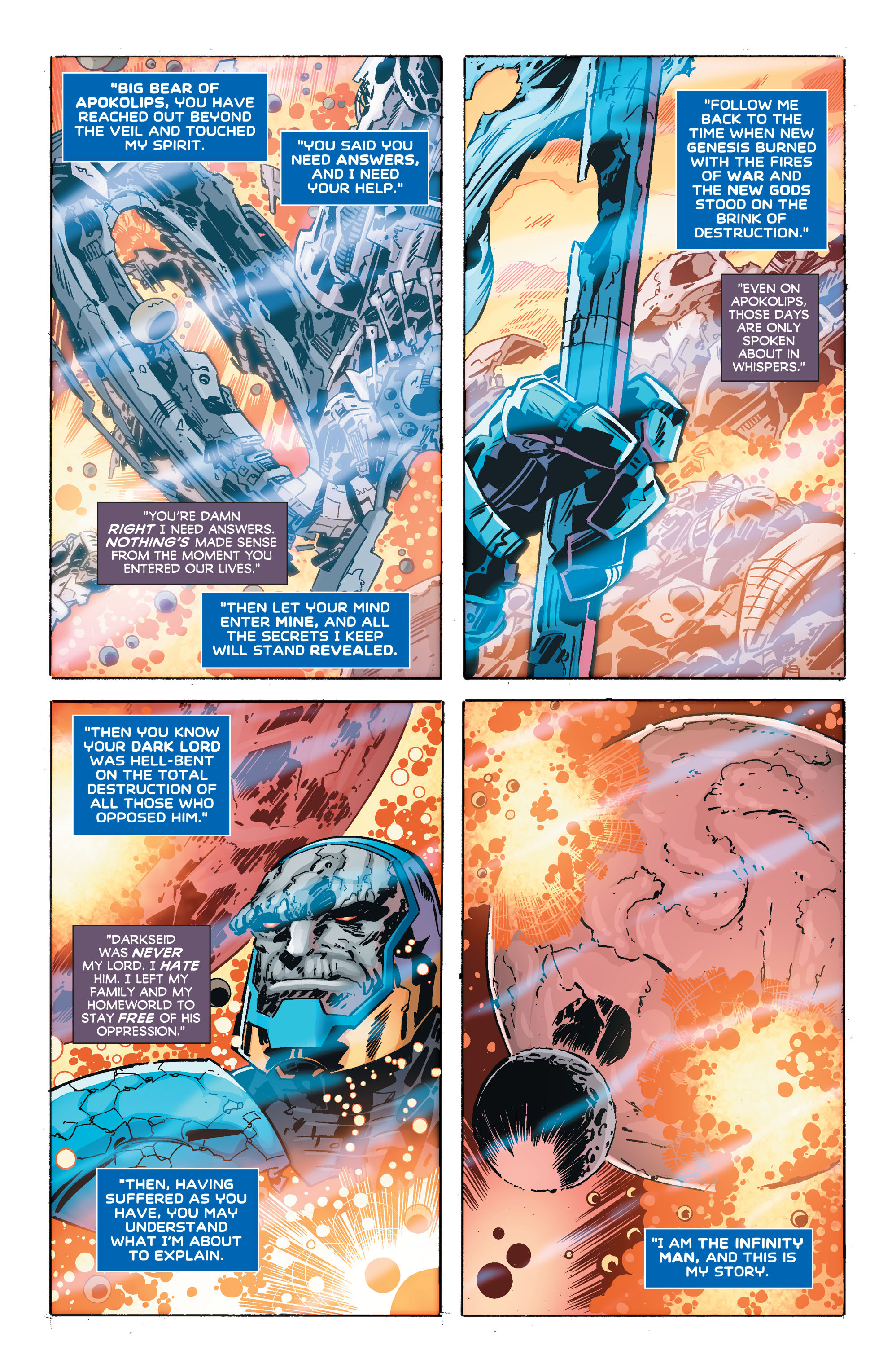 Read online Infinity Man and the Forever People comic -  Issue #9 - 2