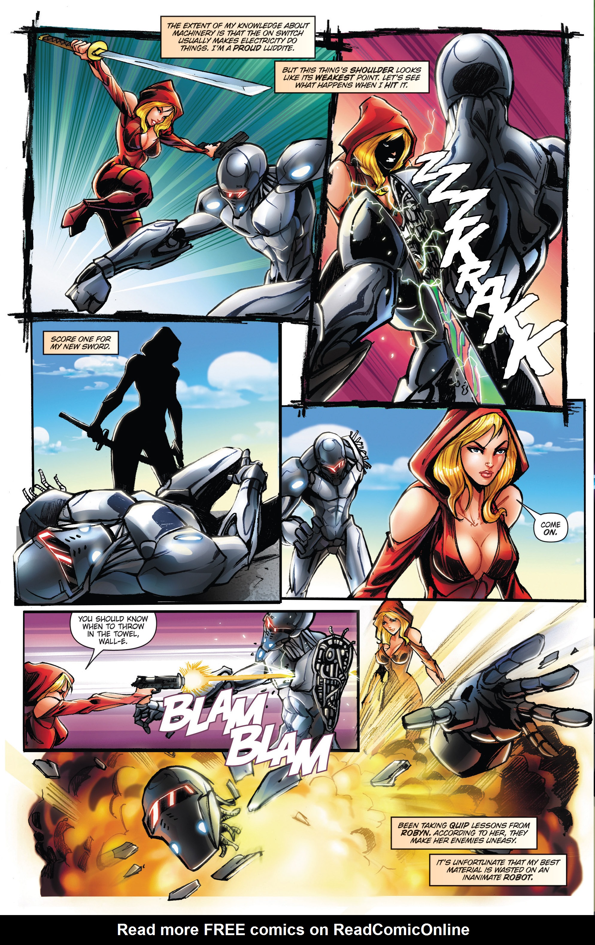 Read online Grimm Fairy Tales presents Code Red comic -  Issue # TPB - 18