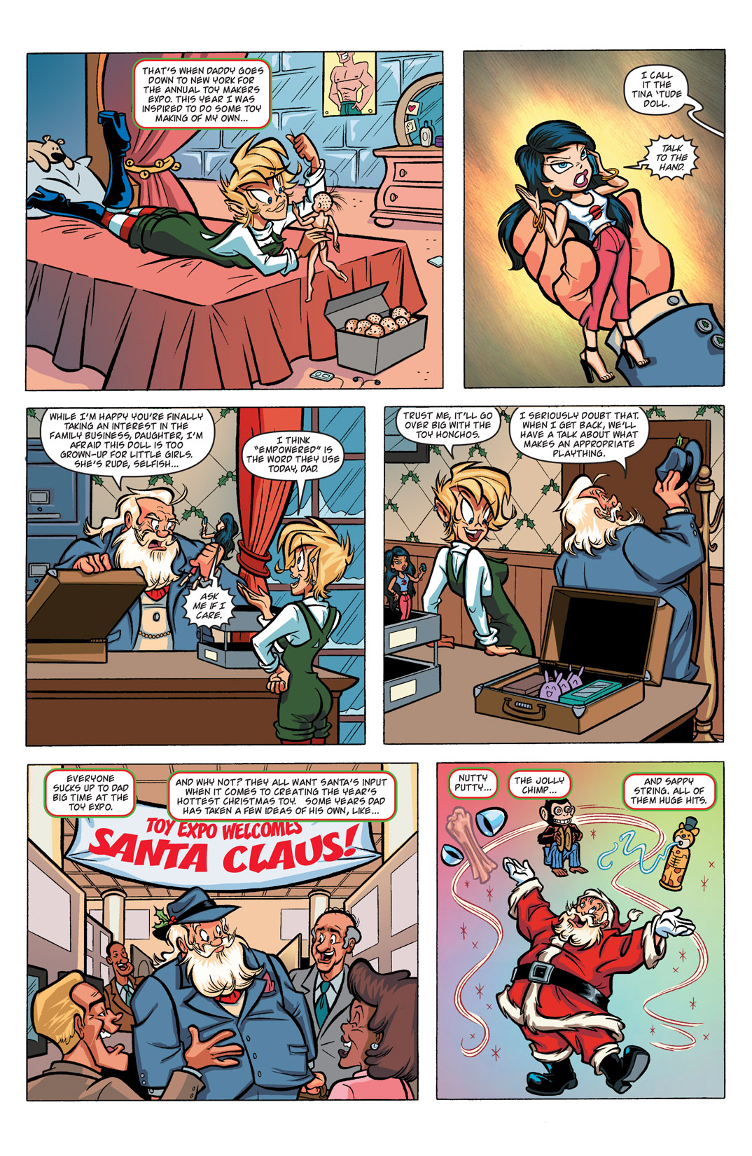 Read online Jingle Belle: Gift-Wrapped comic -  Issue # Full - 16