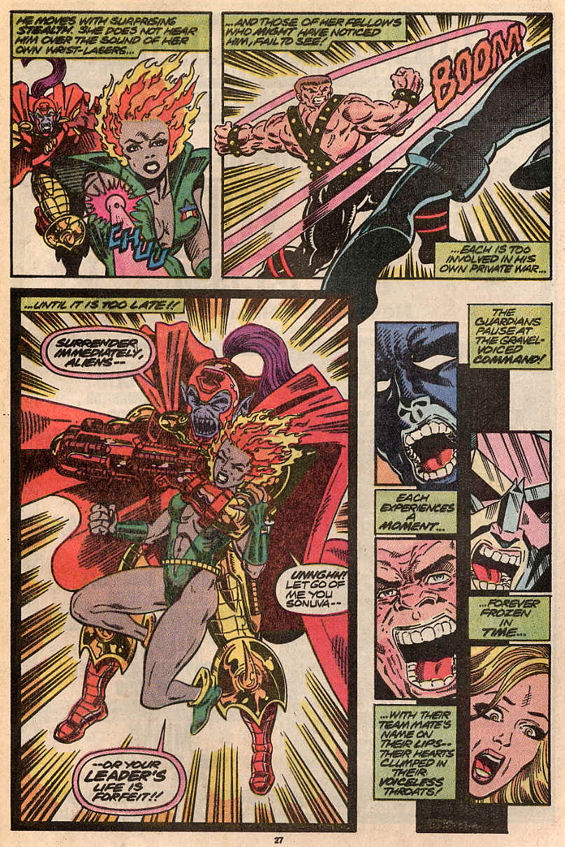 Read online Guardians of the Galaxy (1990) comic -  Issue #2 - 21