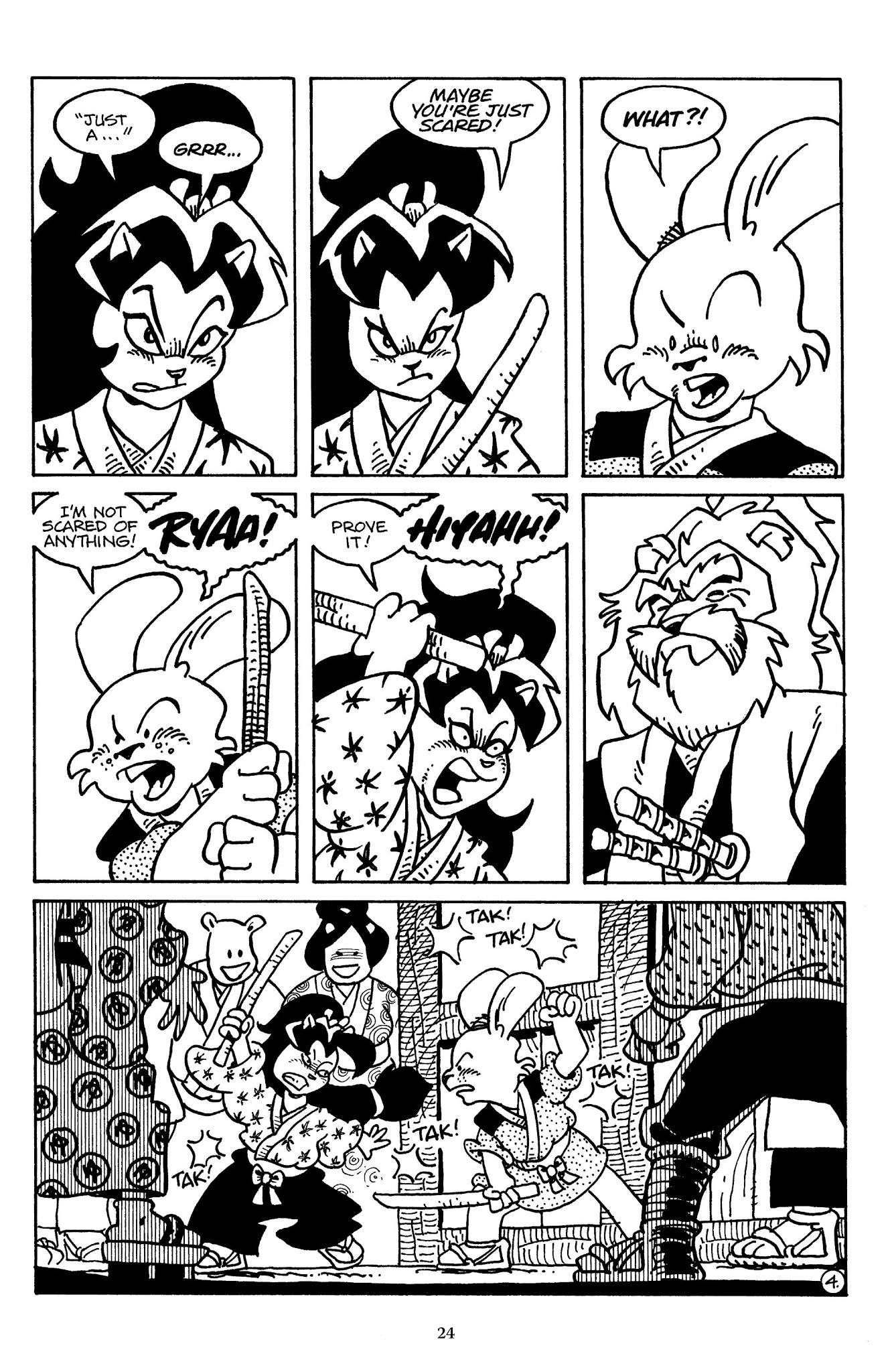 Read online The Usagi Yojimbo Saga comic -  Issue # TPB 3 - 24