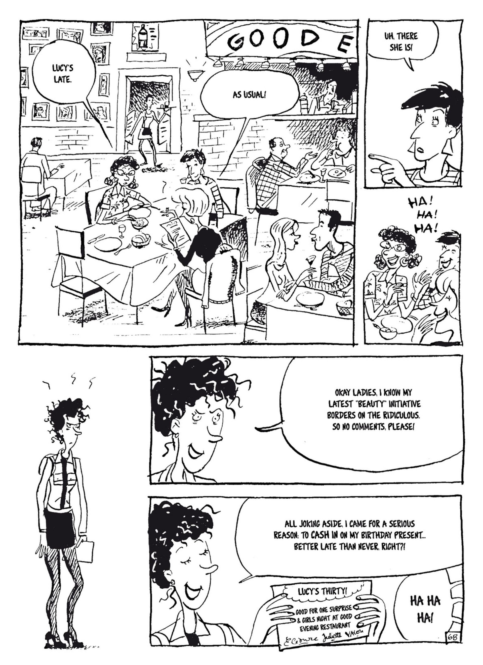 Read online Bluesy Lucy - The Existential Chronicles of a Thirtysomething comic -  Issue #2 - 23