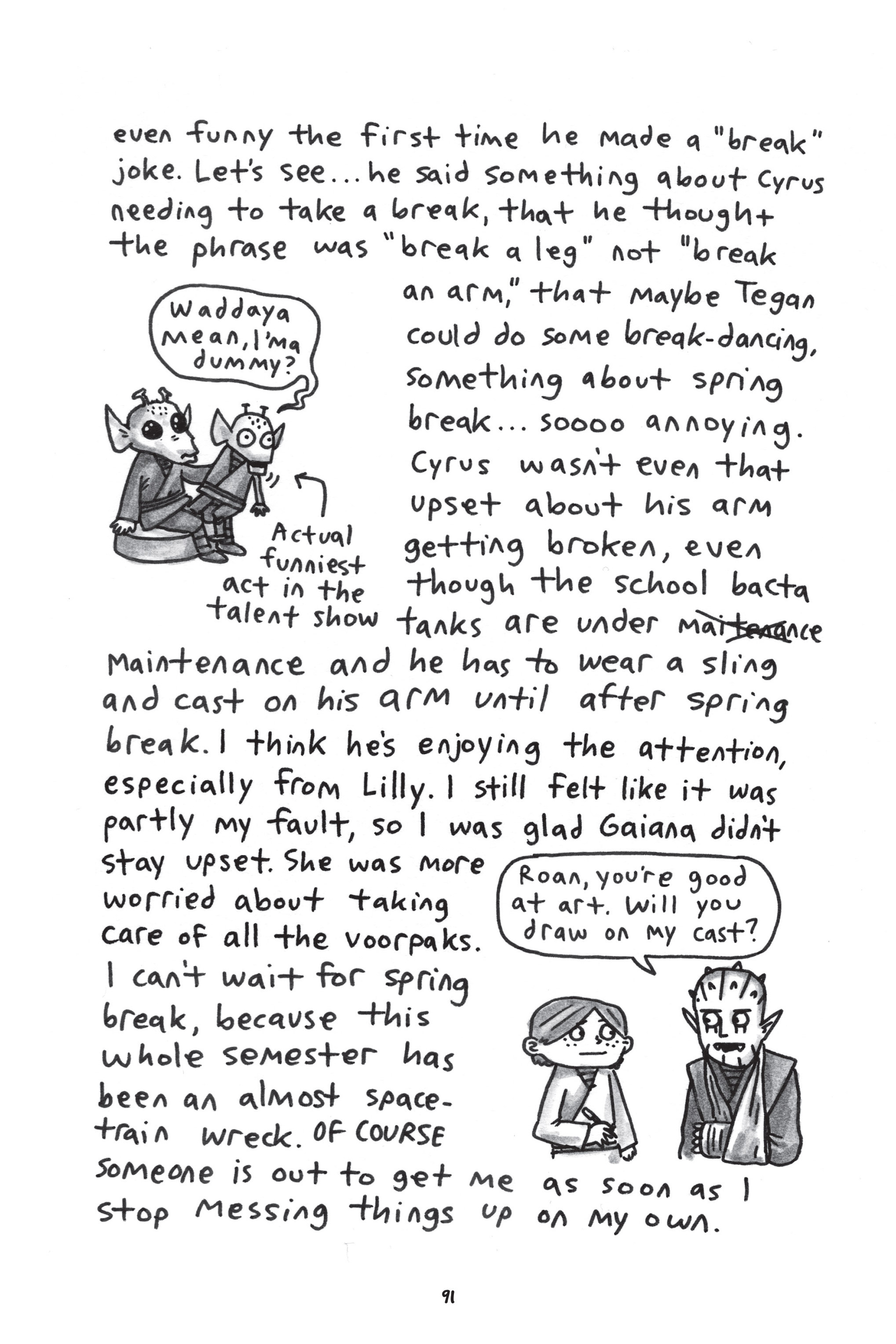 Read online Jedi Academy comic -  Issue # TPB 3 (Part 1) - 93
