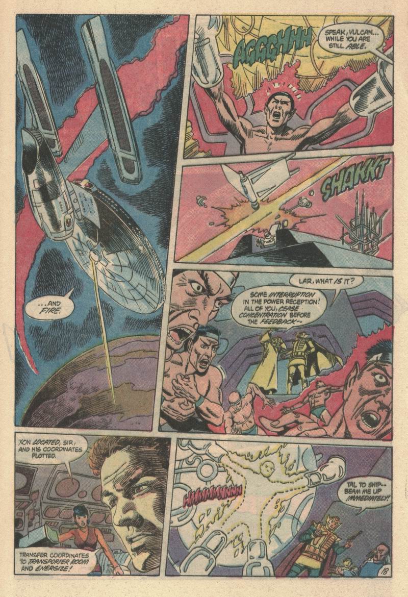 Read online Star Trek (1984) comic -  Issue #8 - 19