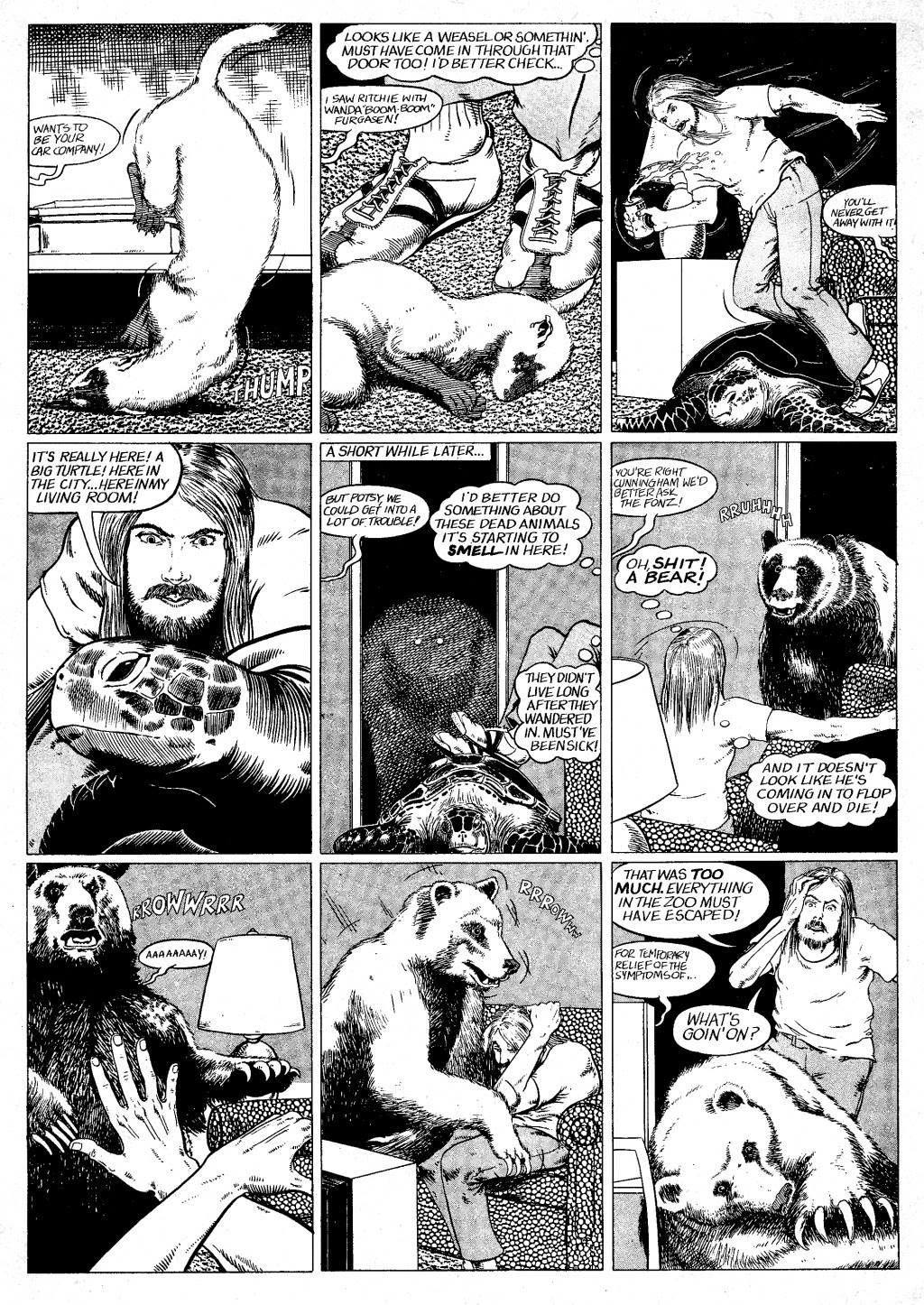 Read online Slow Death comic -  Issue #8 - 34