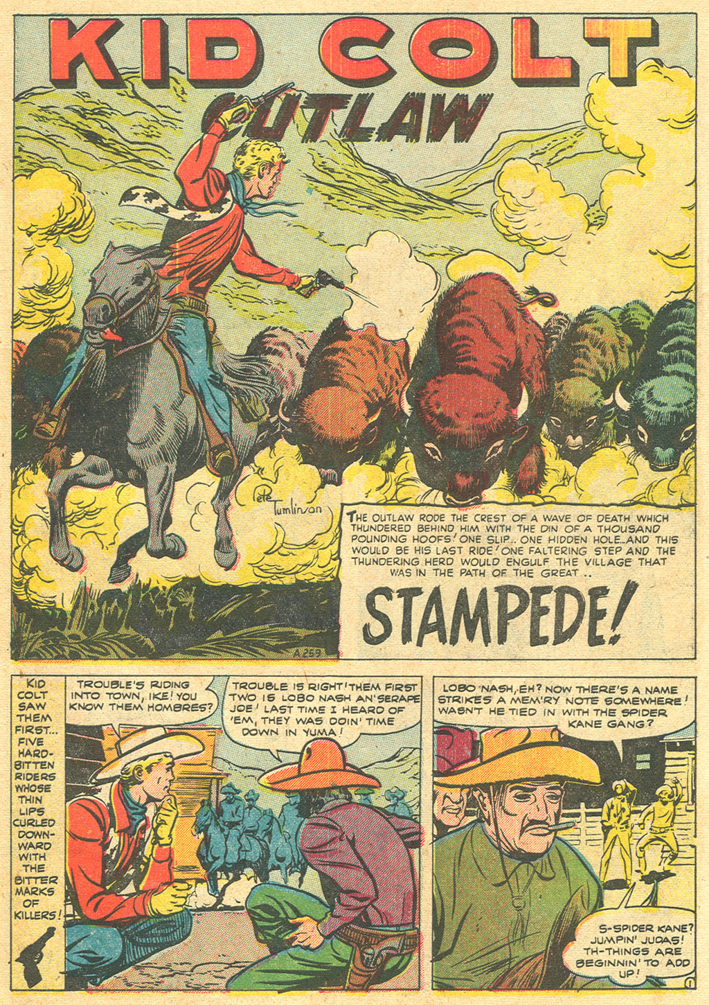 Read online Kid Colt Outlaw comic -  Issue #22 - 27