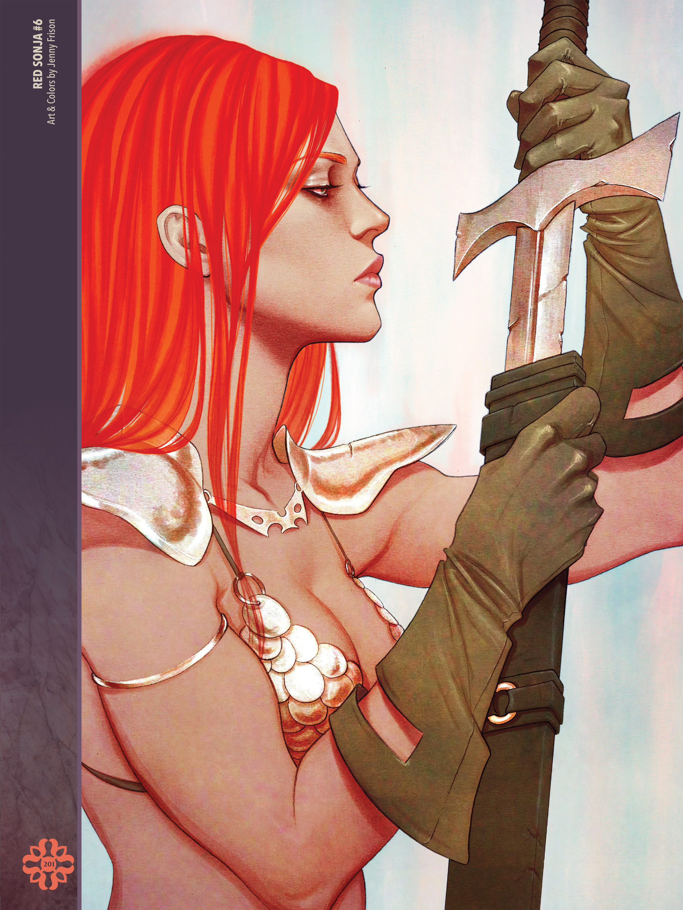Read online The Art of Red Sonja comic -  Issue # TPB 2 (Part 3) - 2