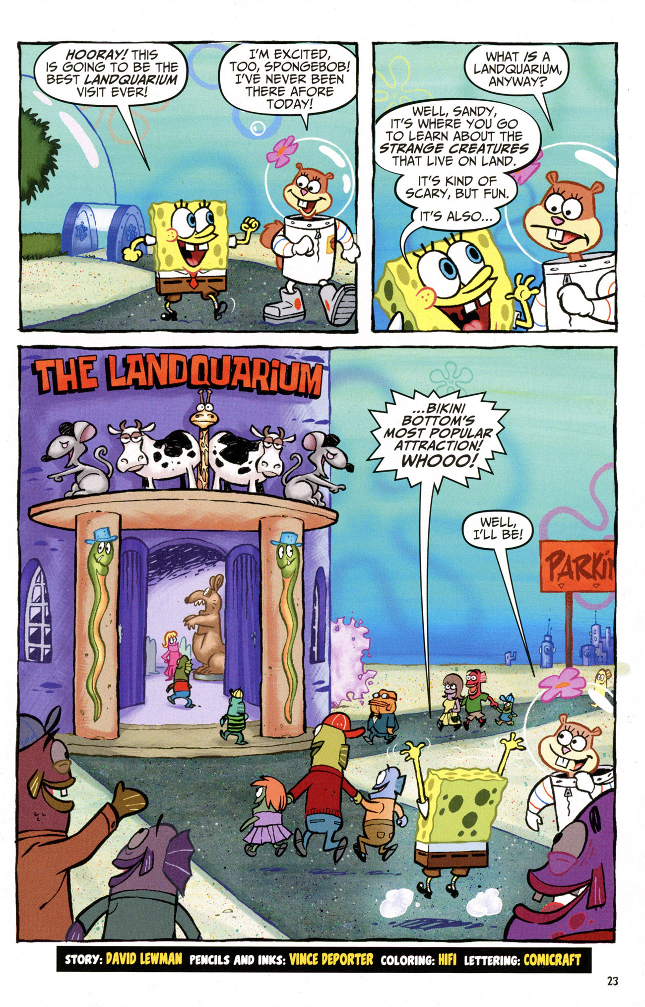 Read online SpongeBob Comics comic -  Issue #21 - 24
