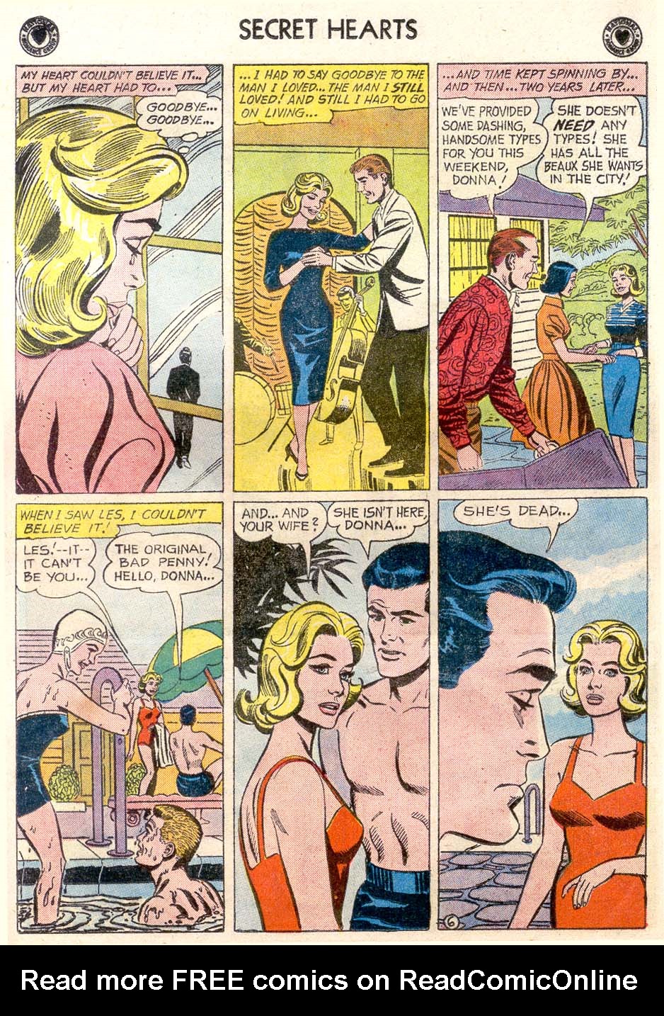 Read online Secret Hearts comic -  Issue #65 - 24