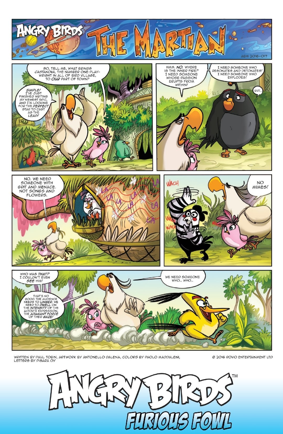 Read online Angry Birds Comics Quarterly comic -  Issue # Issue Furious Fowl - 2