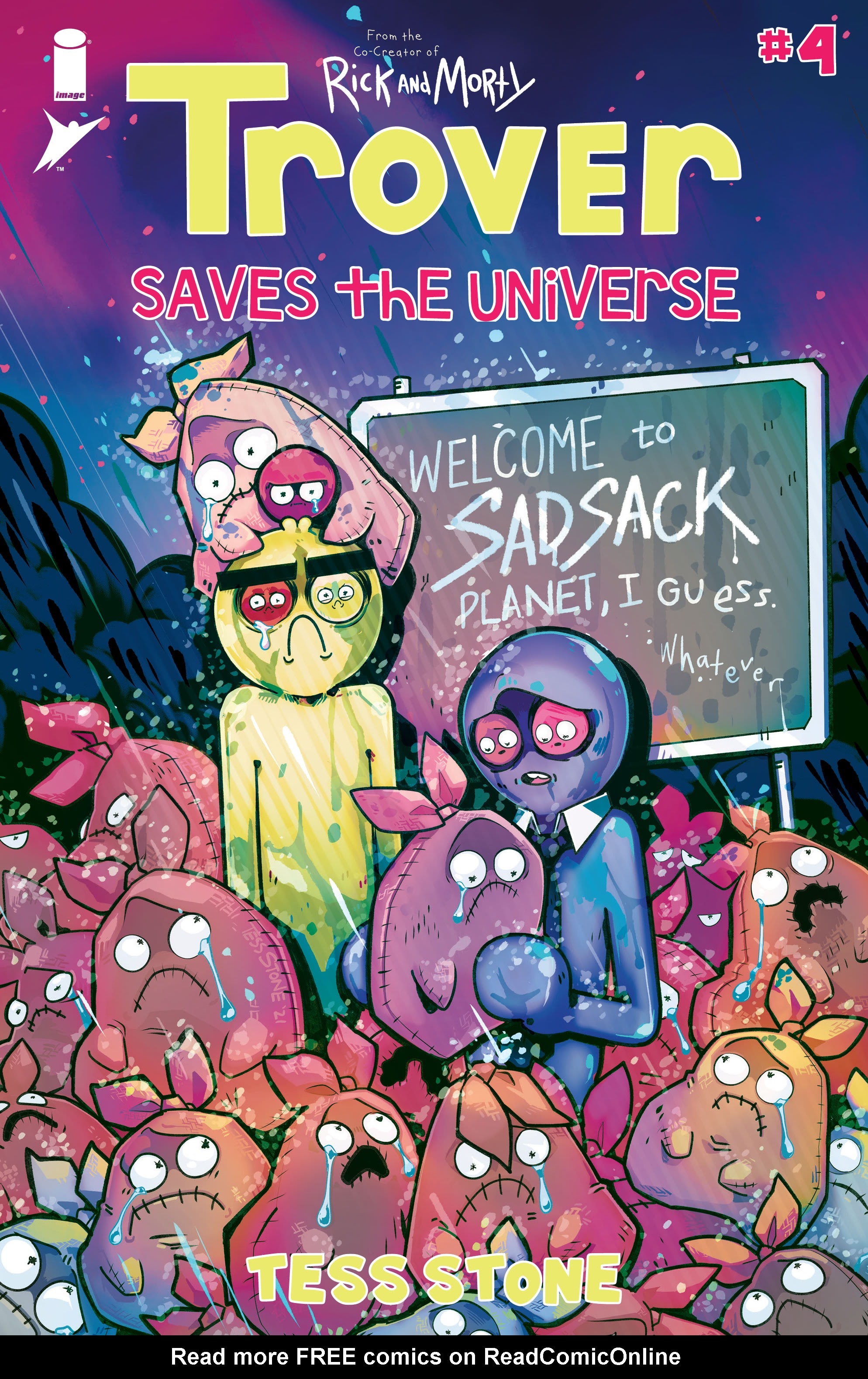 Read online Trover Saves The Universe comic -  Issue #4 - 1