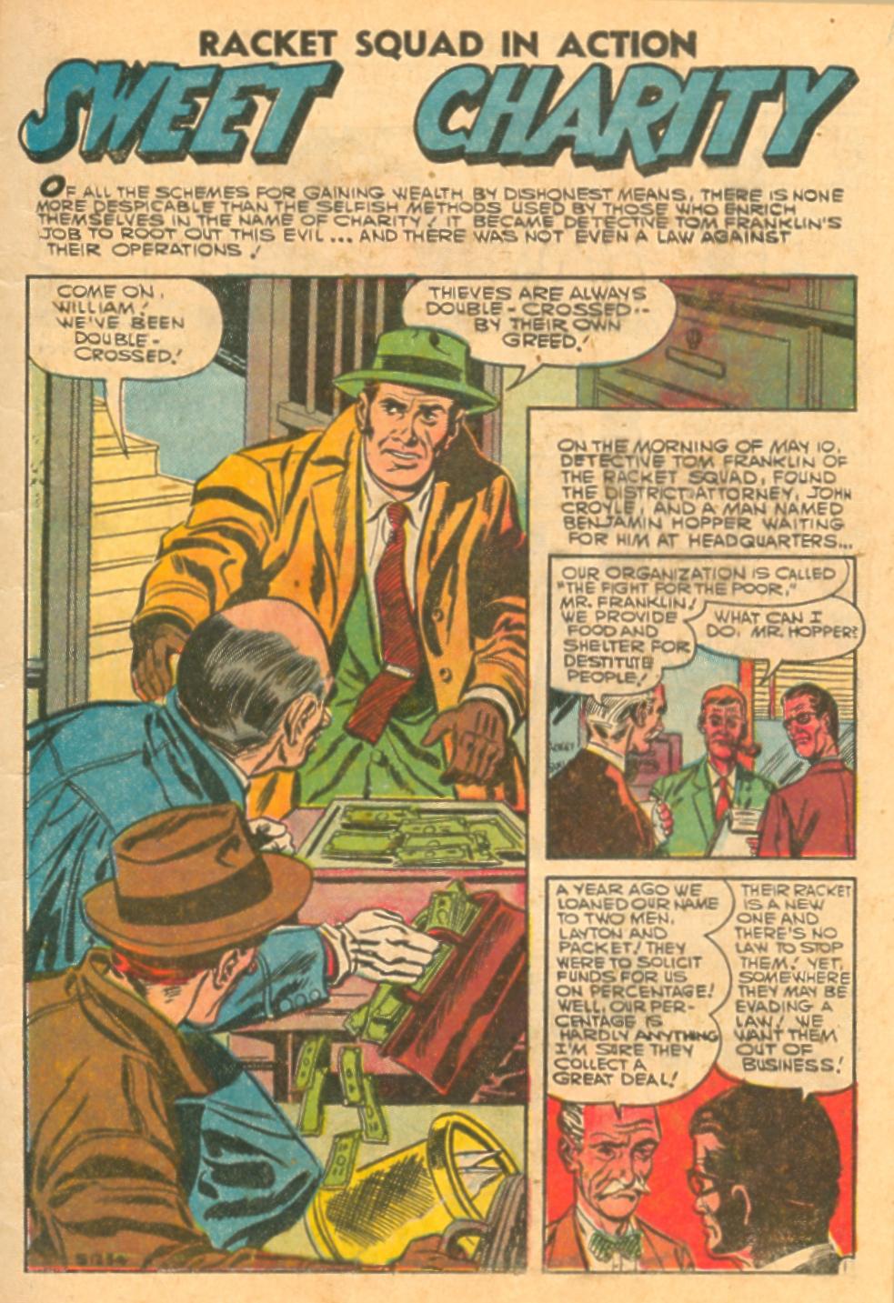 Read online Racket Squad in Action comic -  Issue #24 - 9