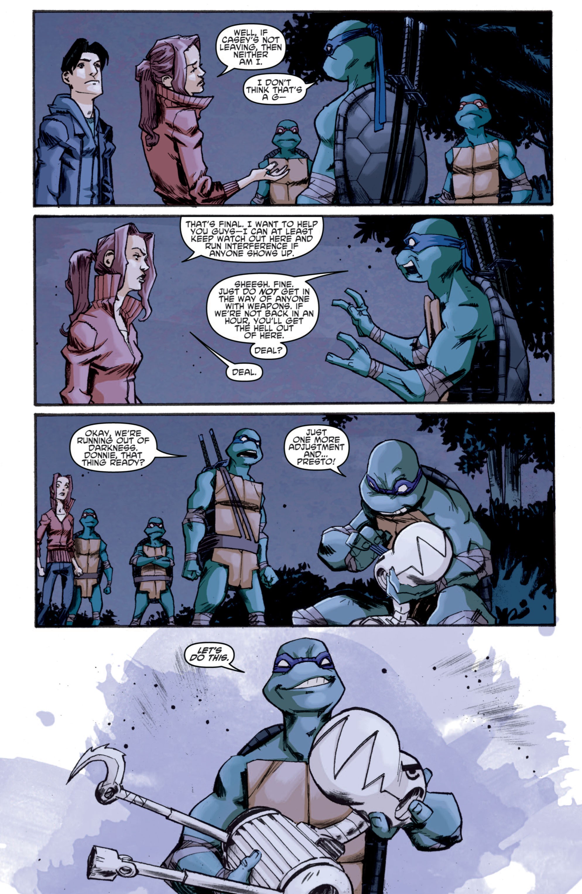 Read online Teenage Mutant Ninja Turtles (2011) comic -  Issue #9 - 15