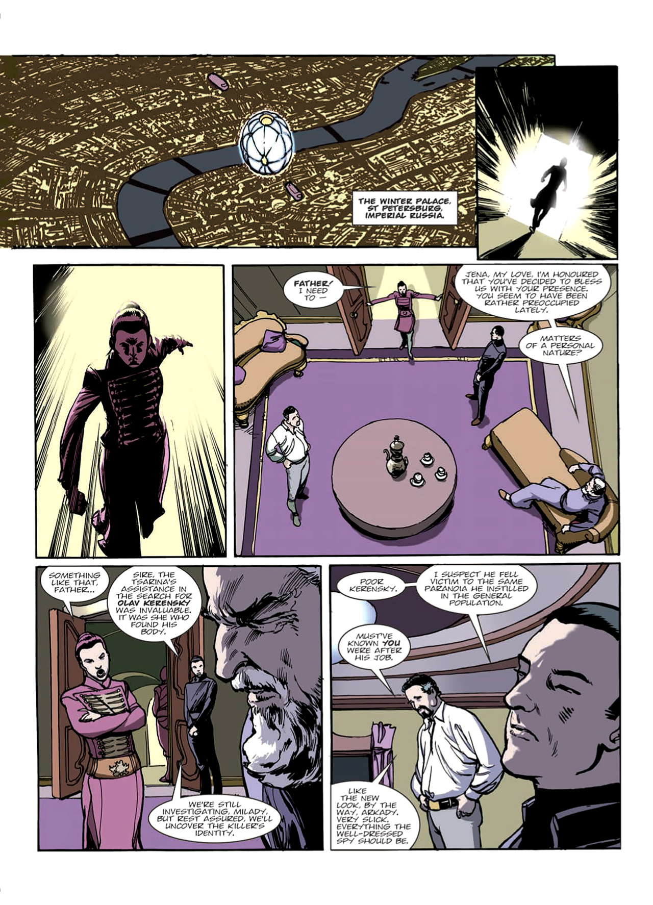 Read online Nikolai Dante comic -  Issue # TPB 9 - 12