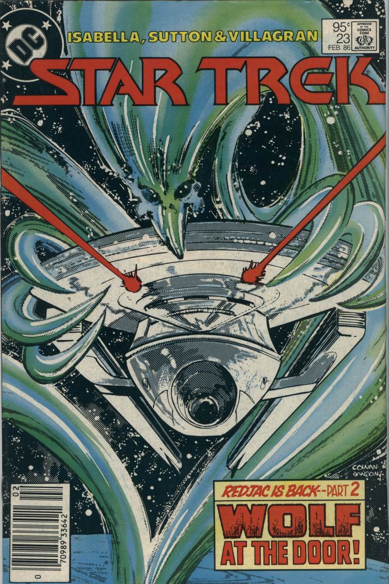 Read online Star Trek (1984) comic -  Issue #23 - 1