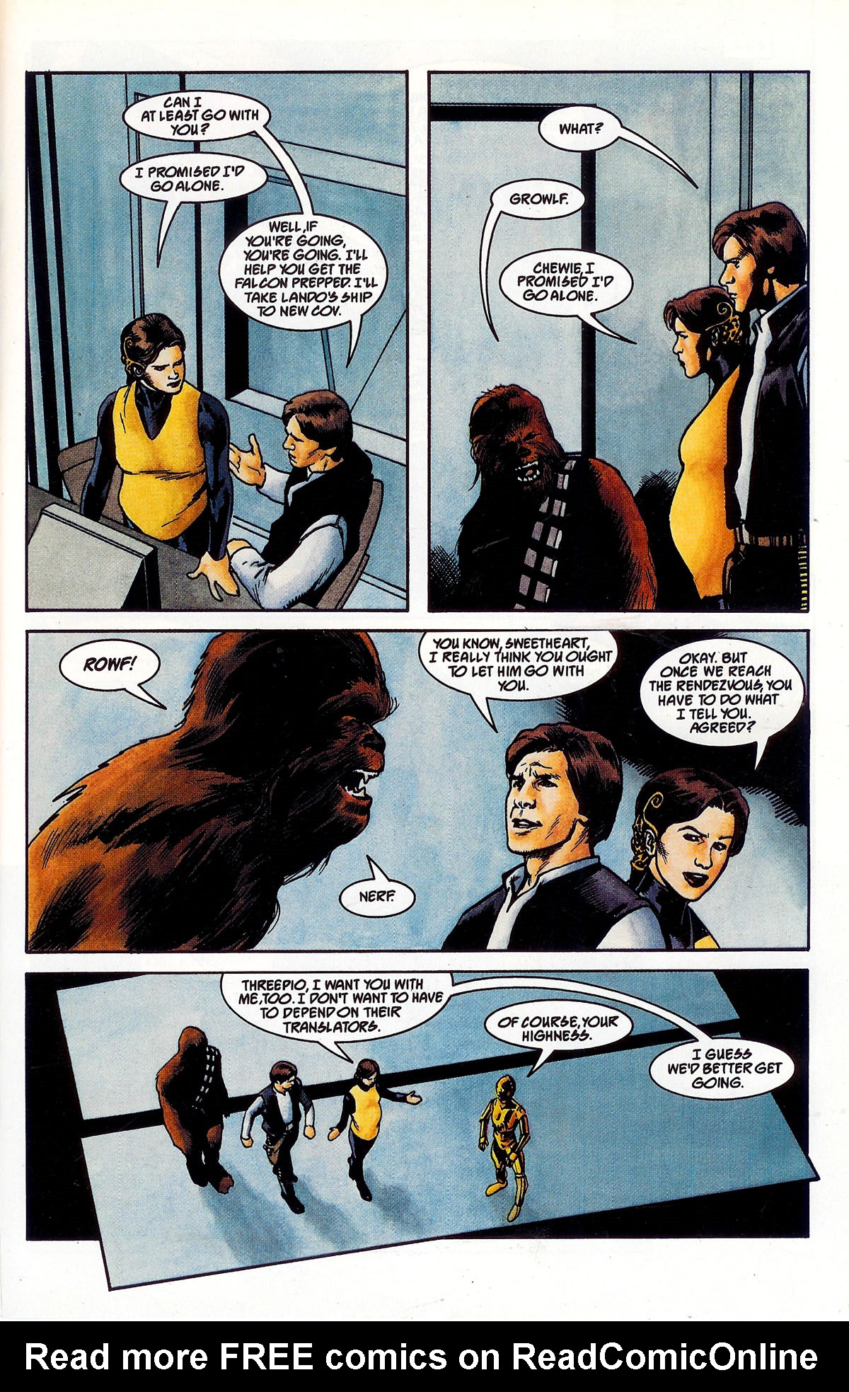 Read online Star Wars: Dark Force Rising comic -  Issue #1 - 21