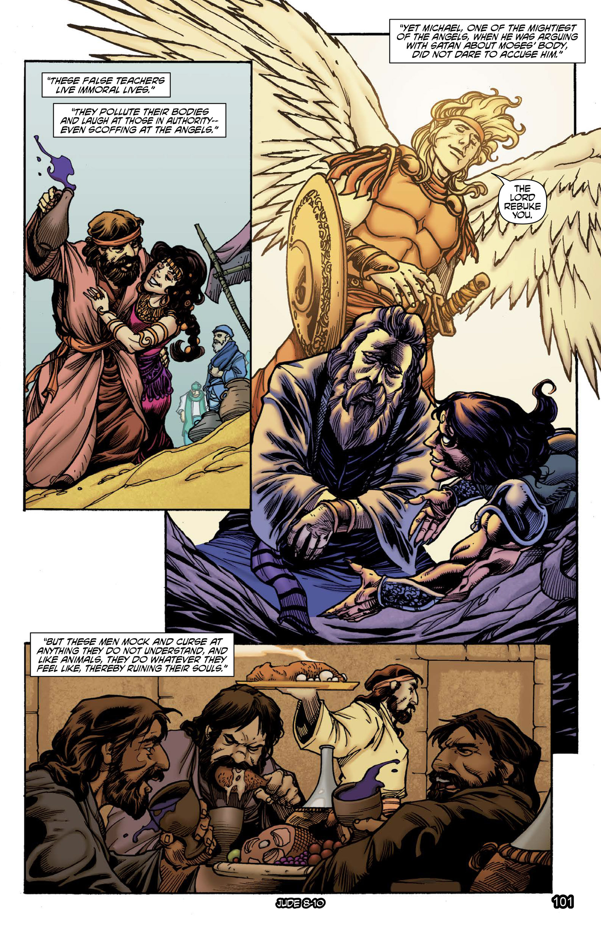 Read online The Kingstone Bible comic -  Issue #11 - 104