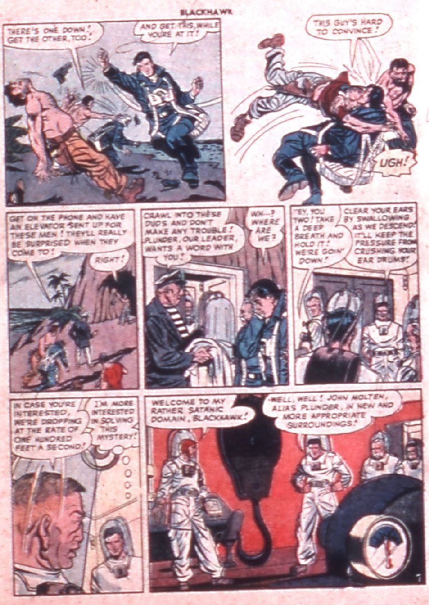 Read online Blackhawk (1957) comic -  Issue #22 - 21