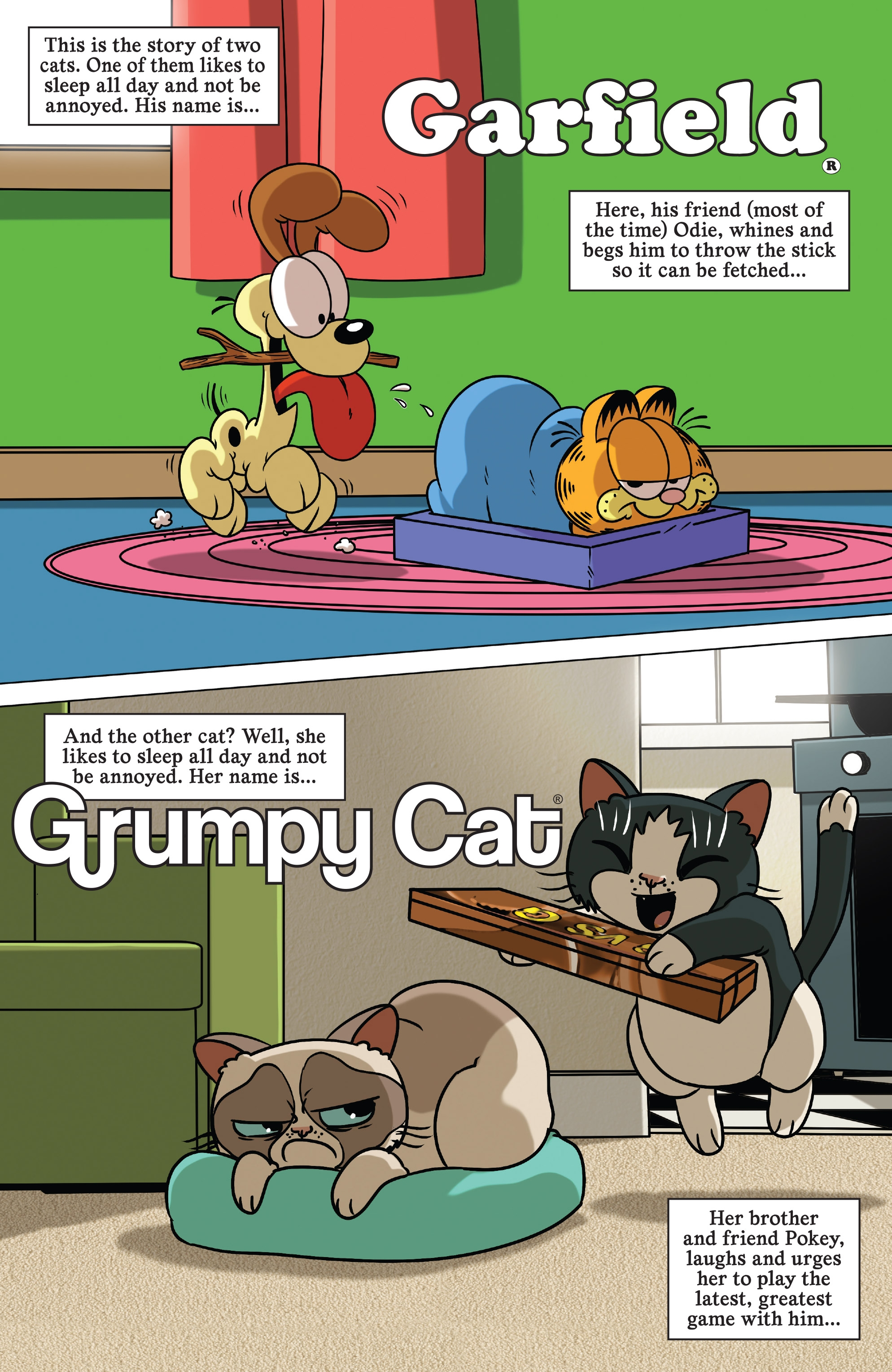 Read online Grumpy Cat/Garfield comic -  Issue #1 - 3