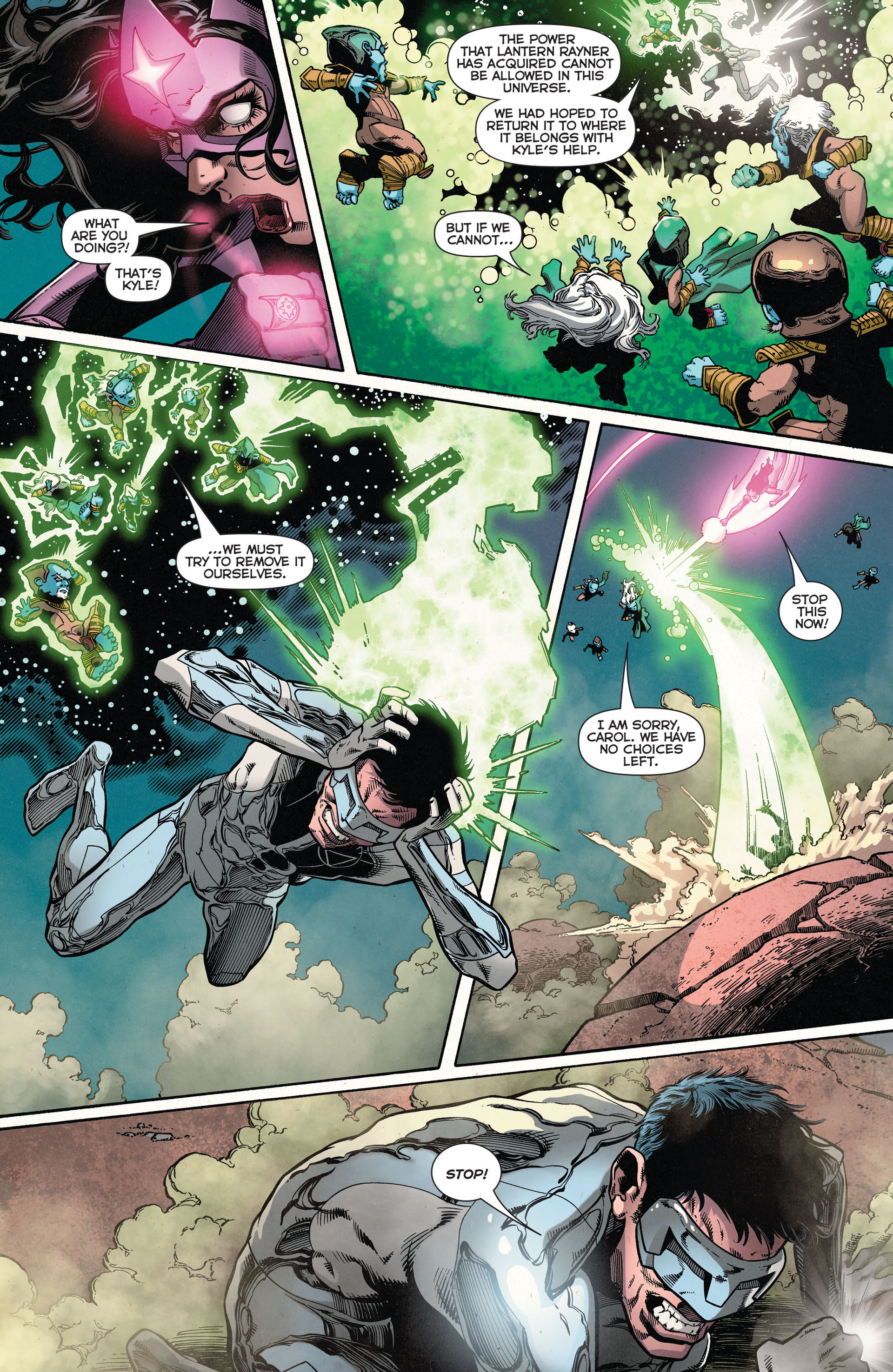 Read online Green Lantern: New Guardians comic -  Issue #35 - 10
