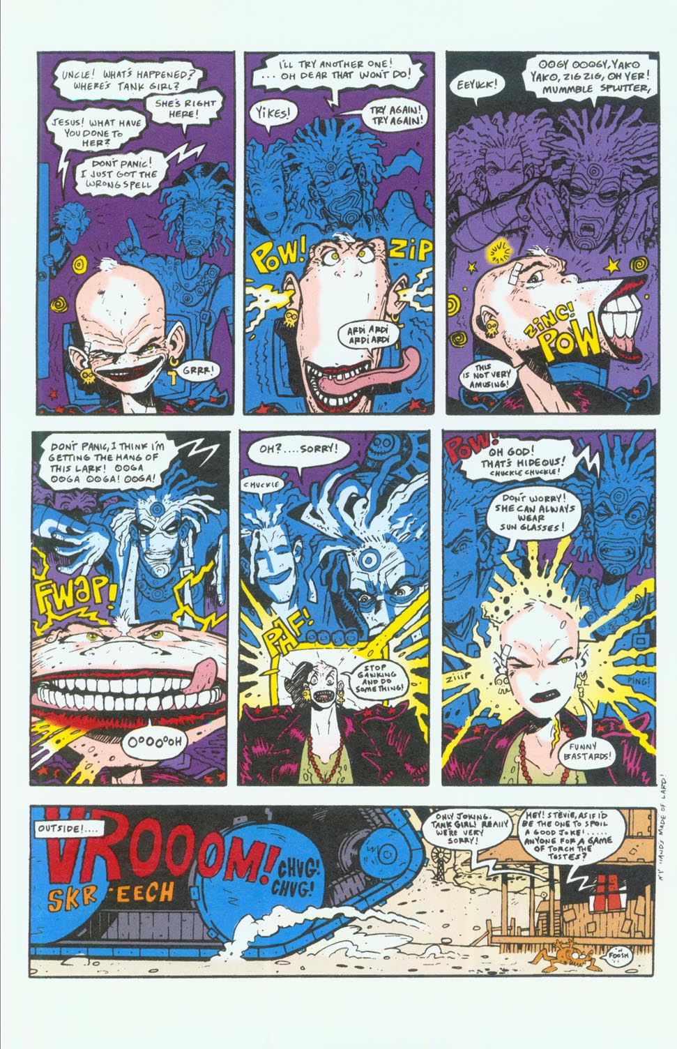 Read online Hewlett and Martin's Tank Girl comic -  Issue # TPB - 33