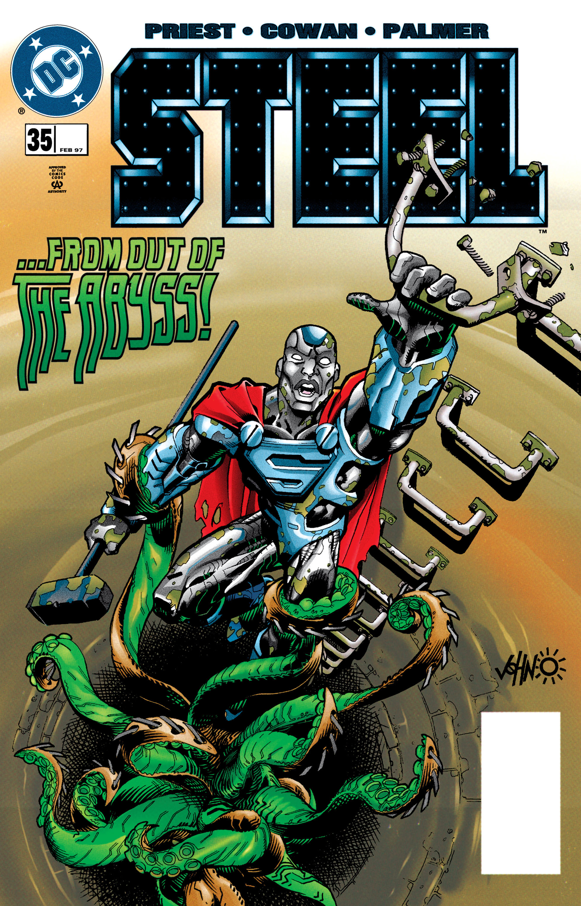 Read online Steel (1994) comic -  Issue #35 - 1