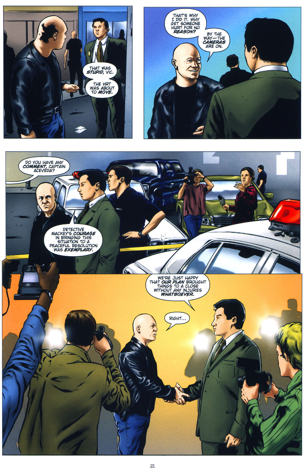Read online The Shield: Spotlight comic -  Issue #2 - 23