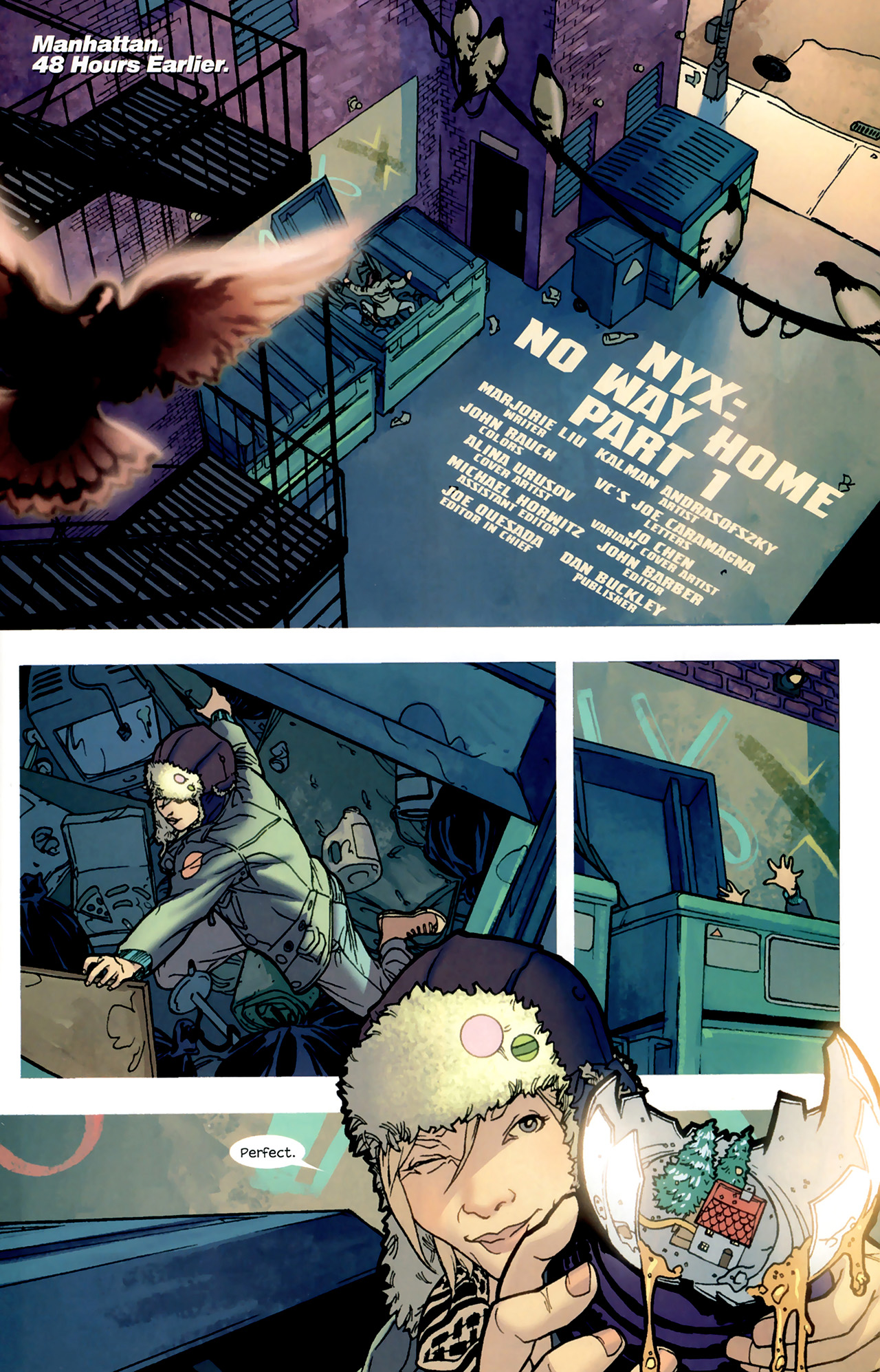Read online NYX: No Way Home comic -  Issue #1 - 5