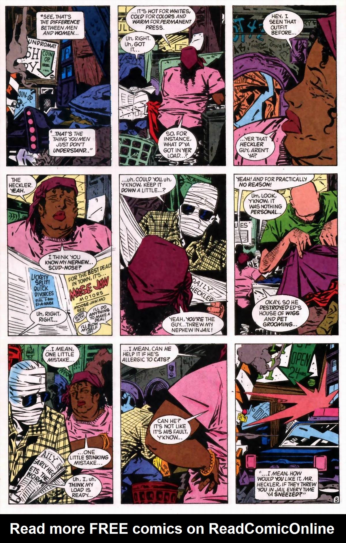 Read online Heckler comic -  Issue #2 - 5