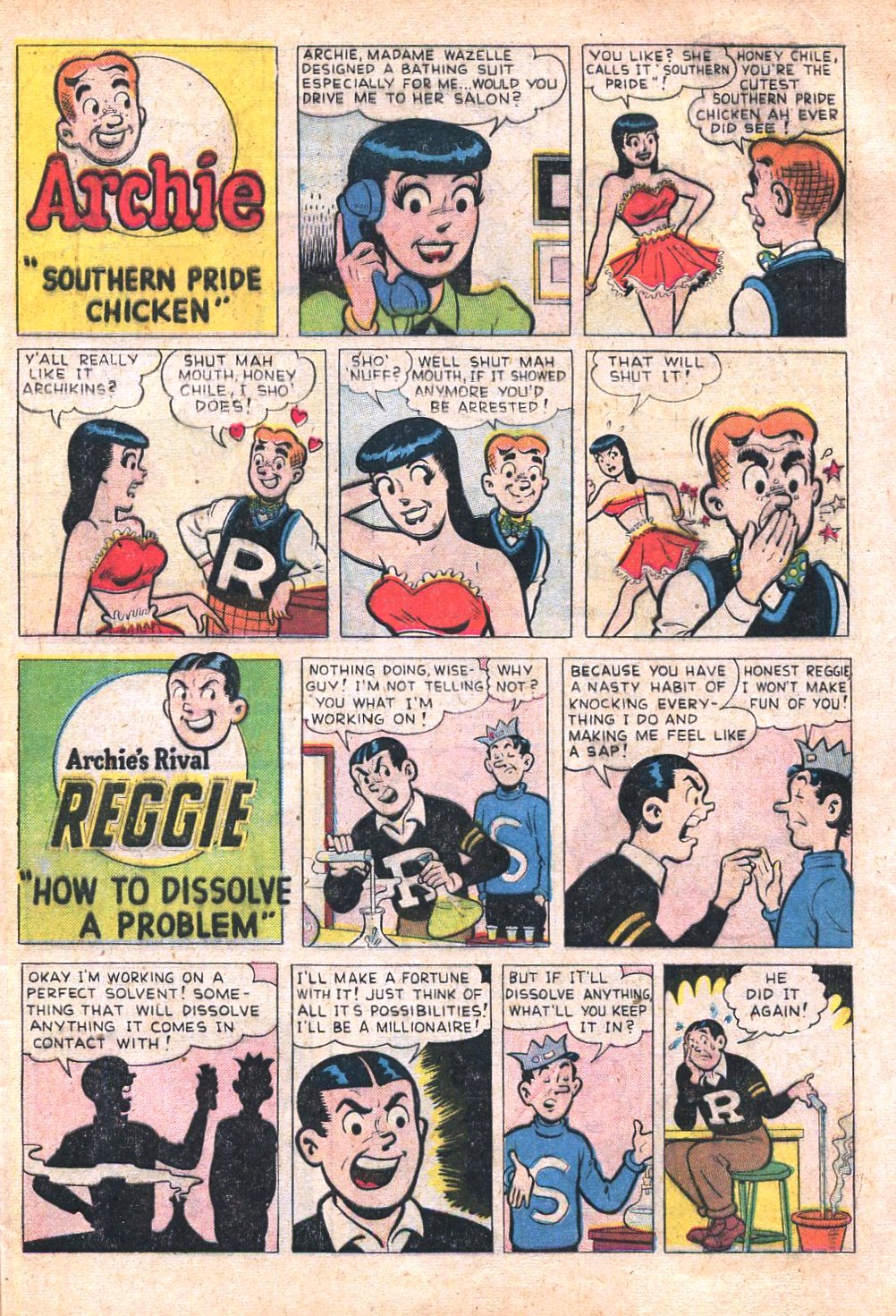 Read online Archie's Joke Book Magazine comic -  Issue #1 - 7