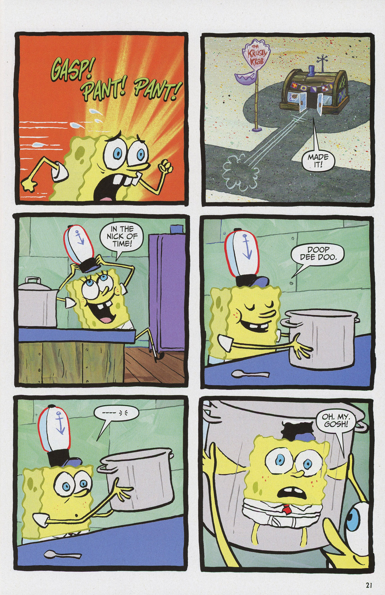 Read online SpongeBob Comics comic -  Issue #11 - 22