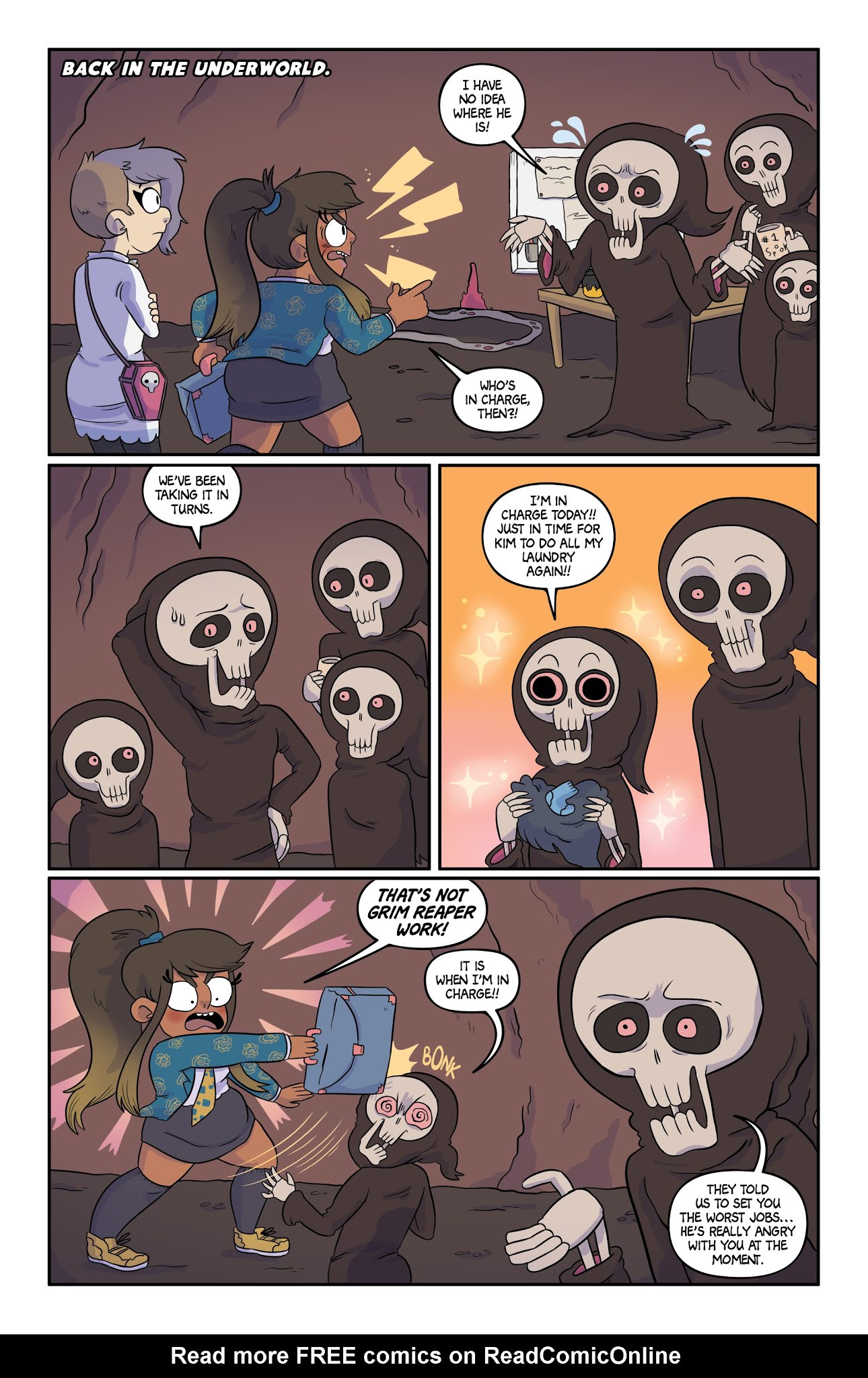 Read online Kim Reaper: Vampire Island comic -  Issue #3 - 14