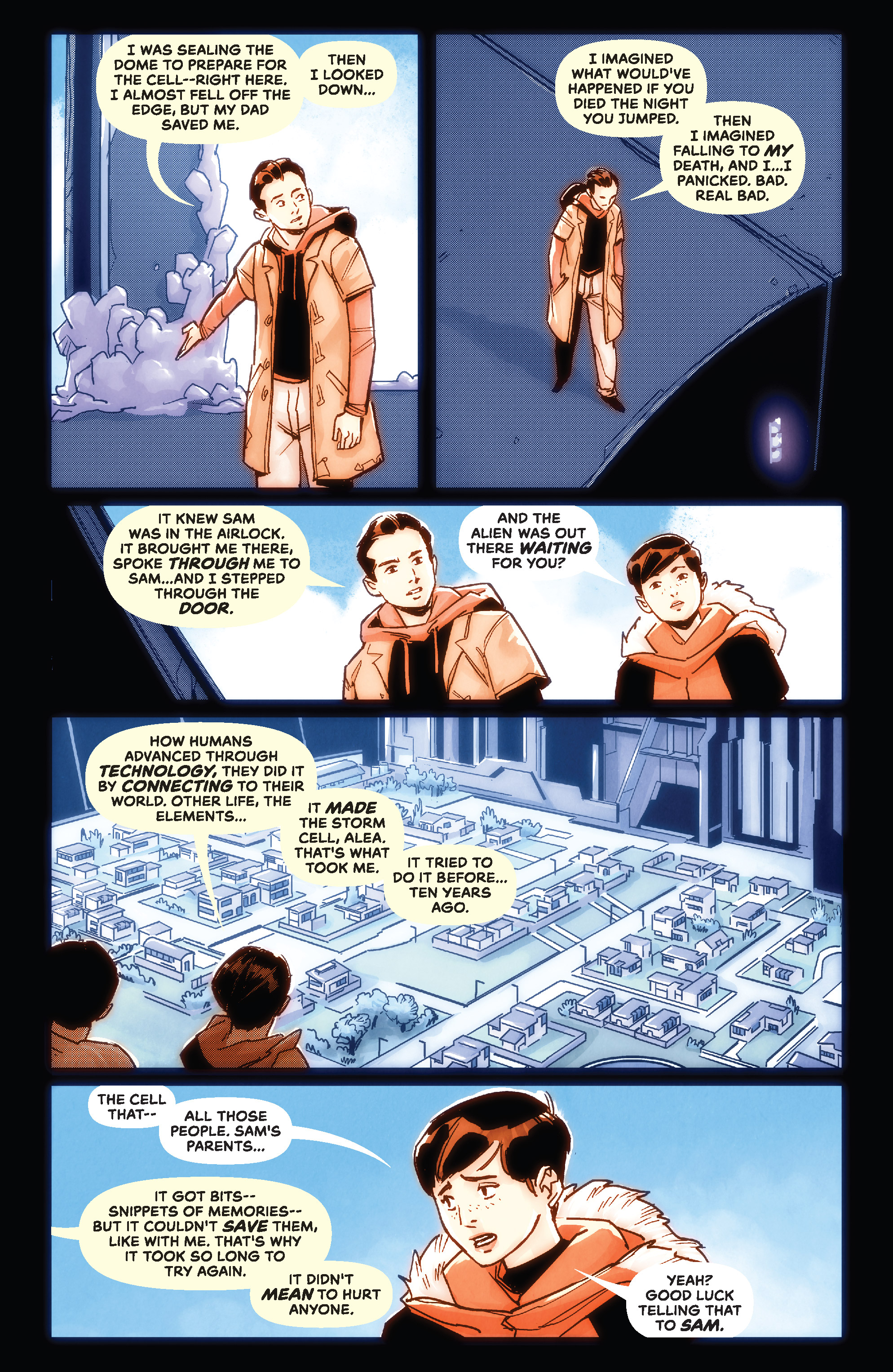 Read online Outpost Zero comic -  Issue #14 - 12