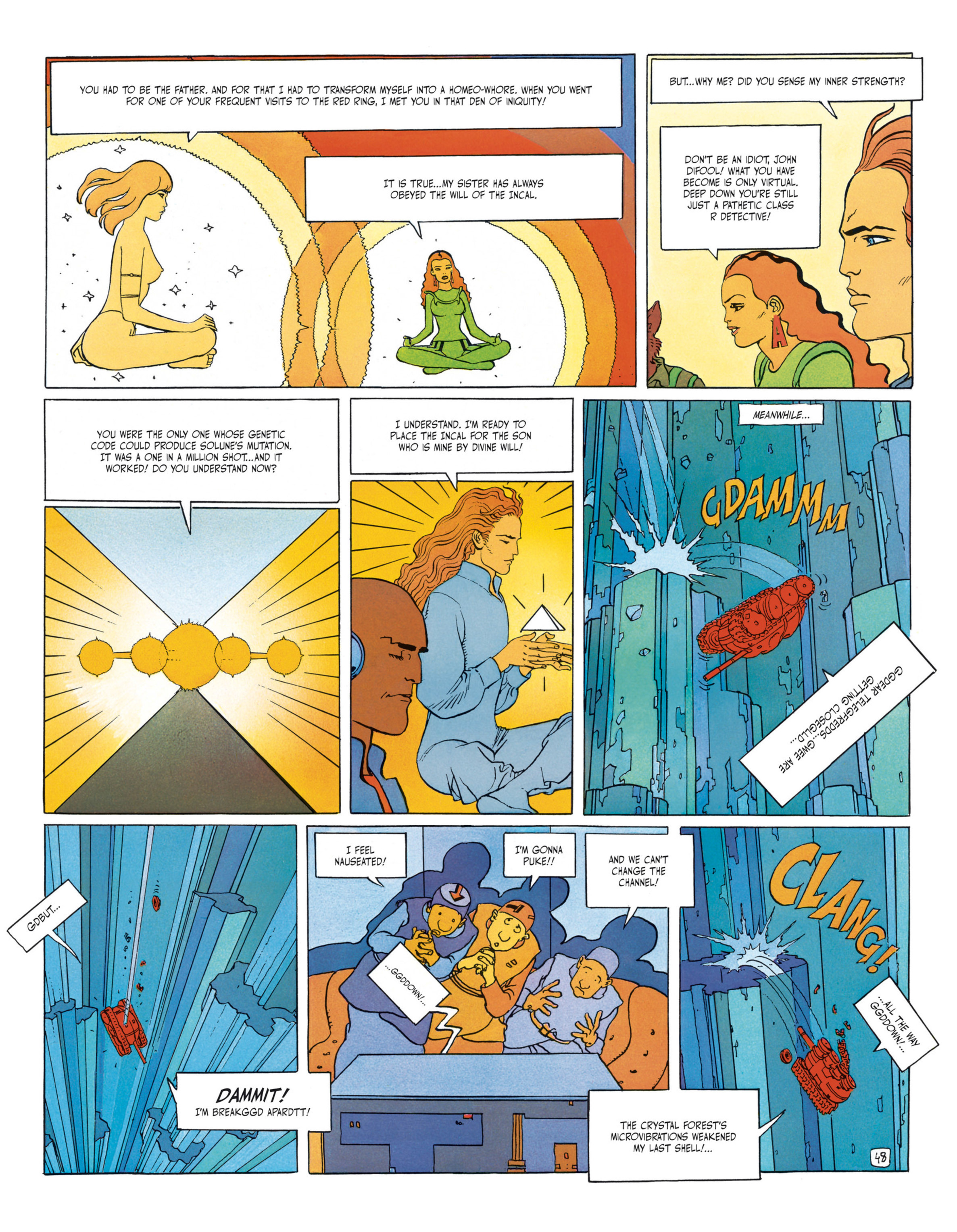 Read online The Incal comic -  Issue # TPB 3 - 51