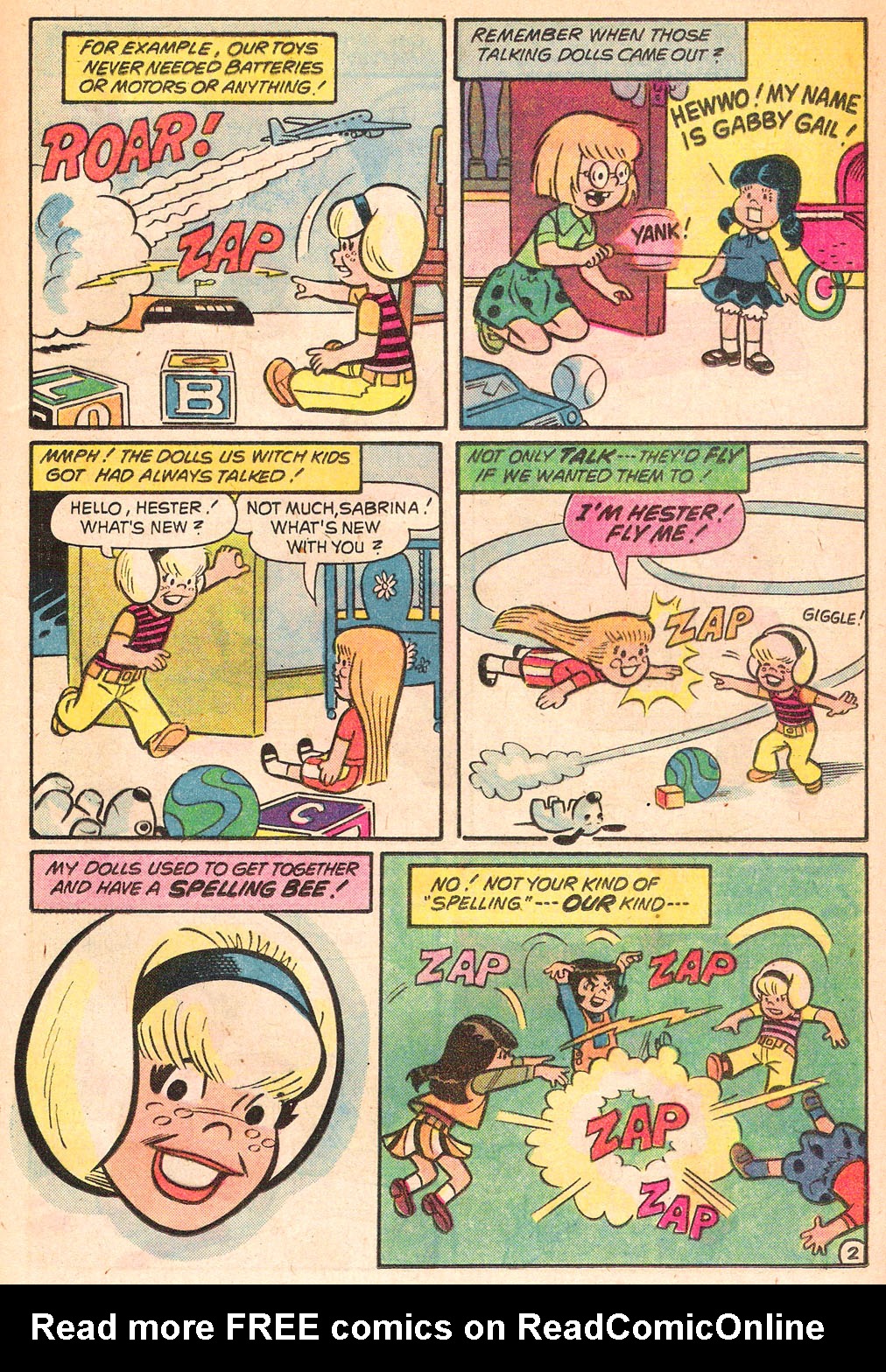 Read online Sabrina The Teenage Witch (1971) comic -  Issue #53 - 21