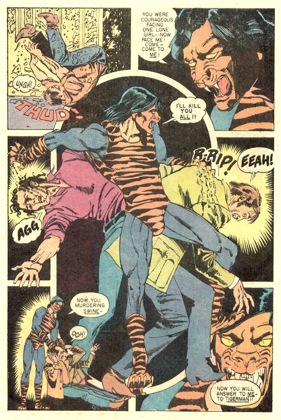 Read online Tiger-Man comic -  Issue #1 - 28