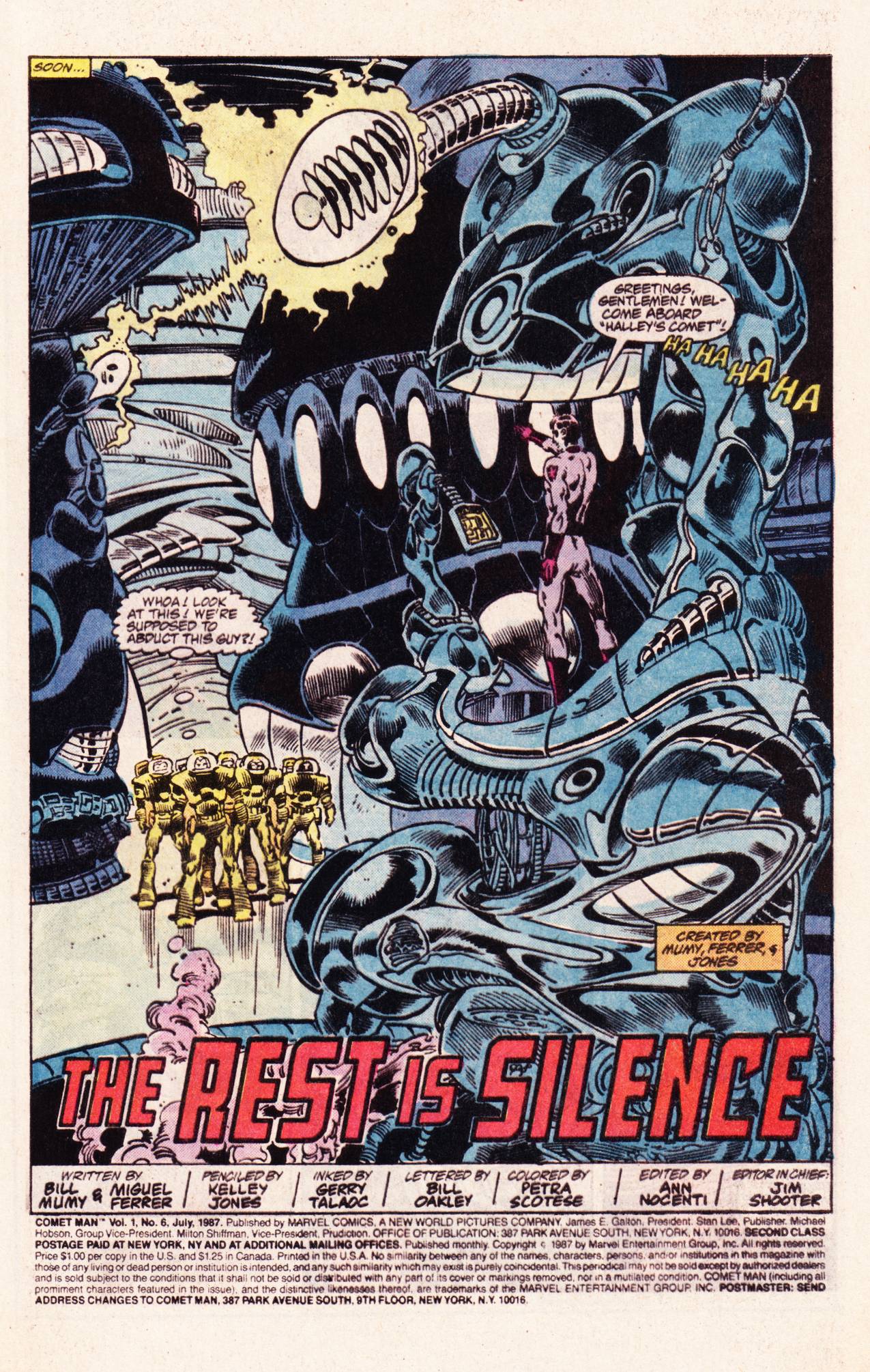 Read online Comet Man comic -  Issue #6 - 4