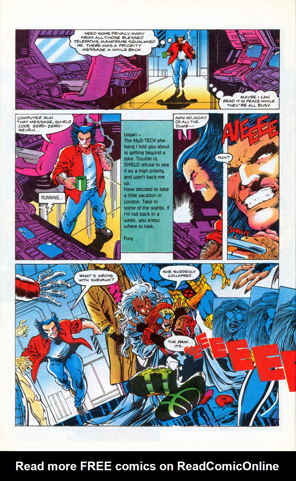 Read online Mys-Tech Wars comic -  Issue #1 - 10