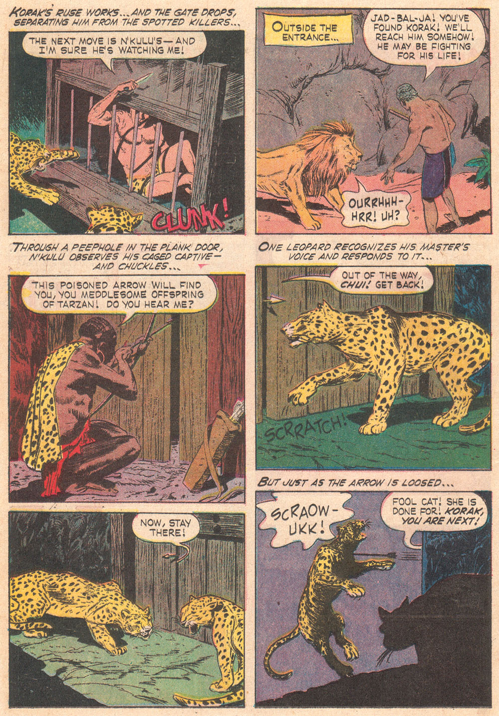 Read online Korak, Son of Tarzan (1964) comic -  Issue #15 - 16