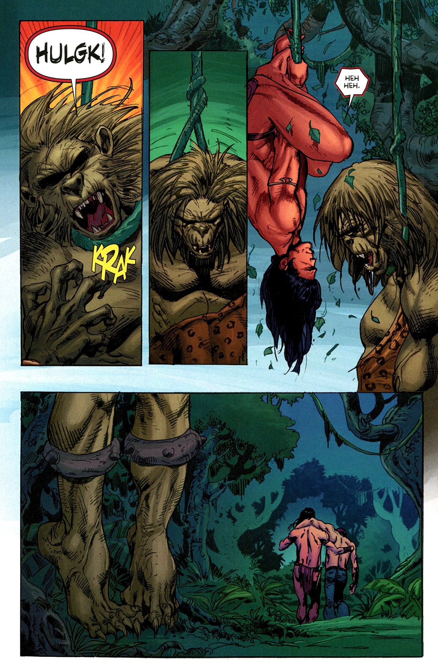 Read online Lord Of The Jungle (2012) comic -  Issue #5 - 8