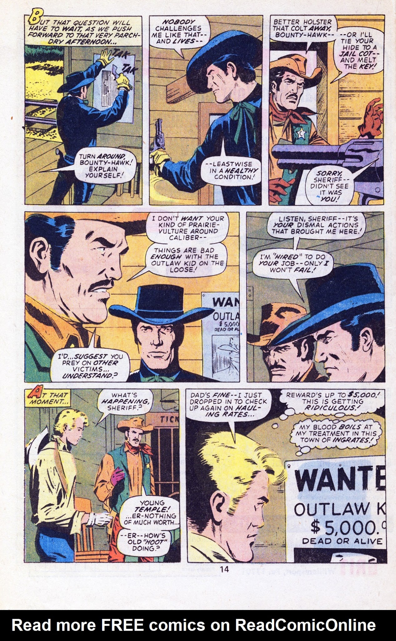 Read online The Outlaw Kid (1970) comic -  Issue #29 - 16