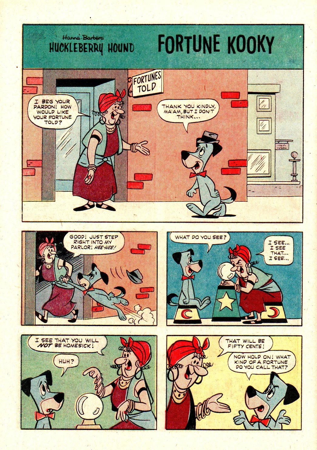 Read online Huckleberry Hound (1960) comic -  Issue #23 - 10
