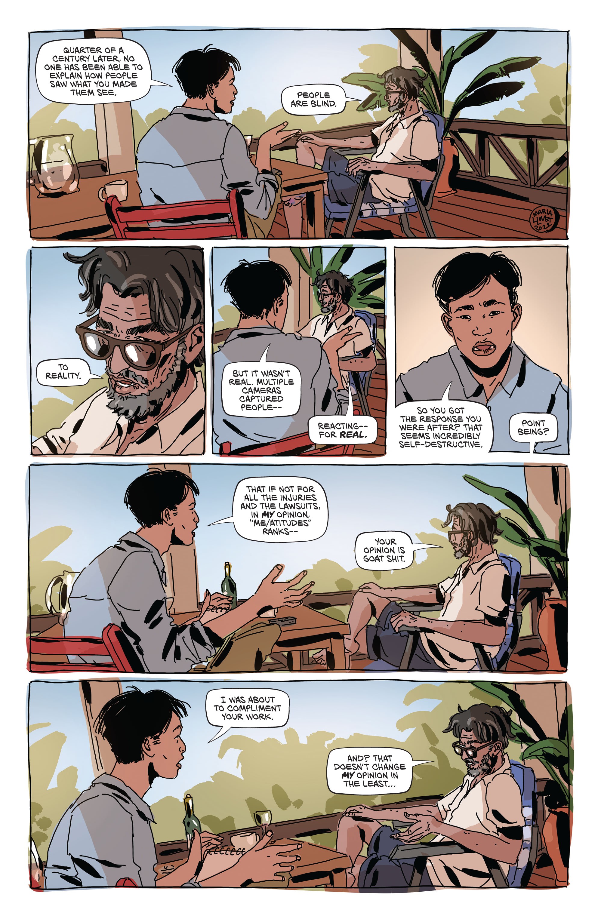 Read online Faithless III comic -  Issue #6 - 15