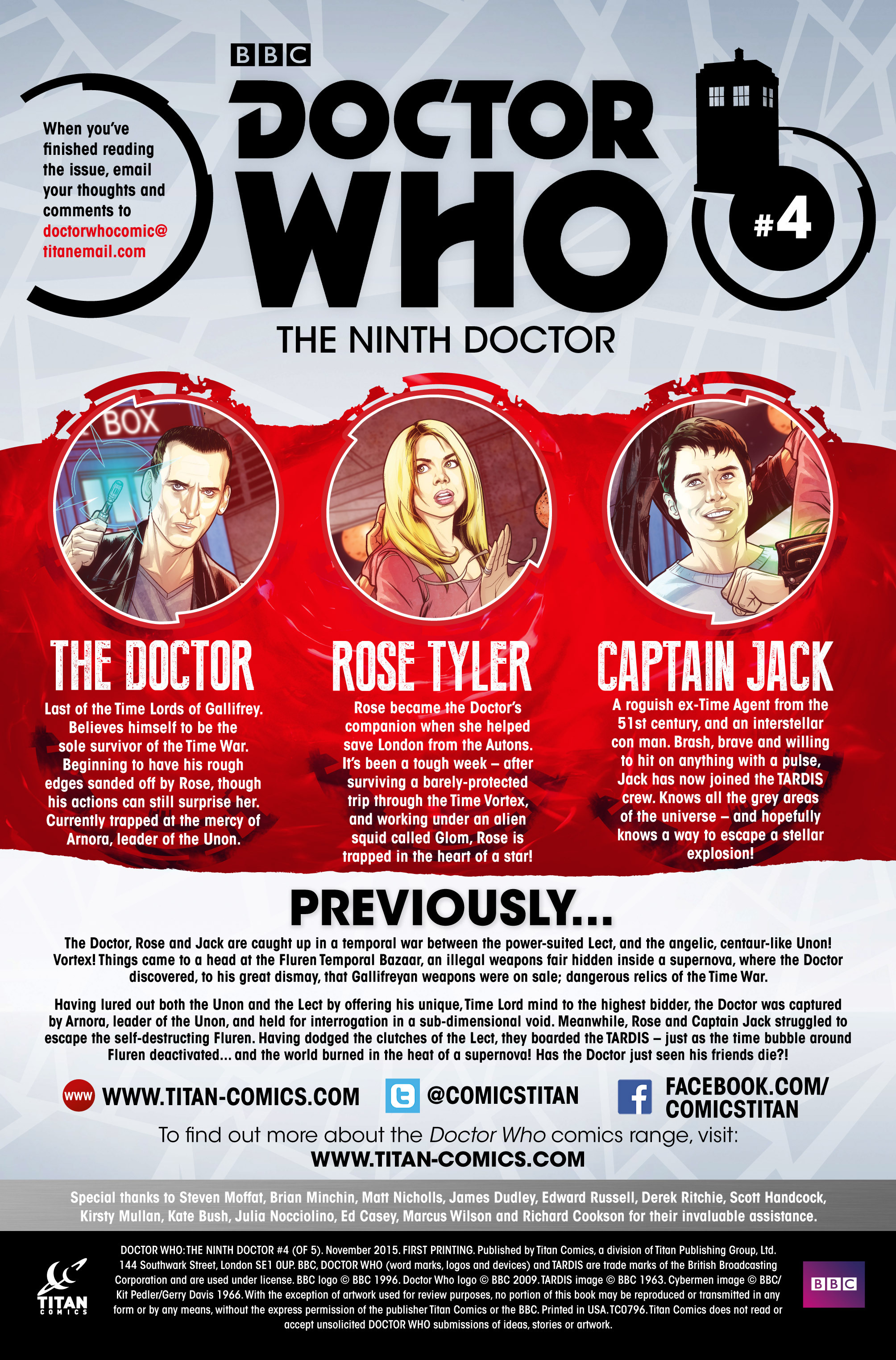 Read online Doctor Who: The Ninth Doctor (2015) comic -  Issue #4 - 3