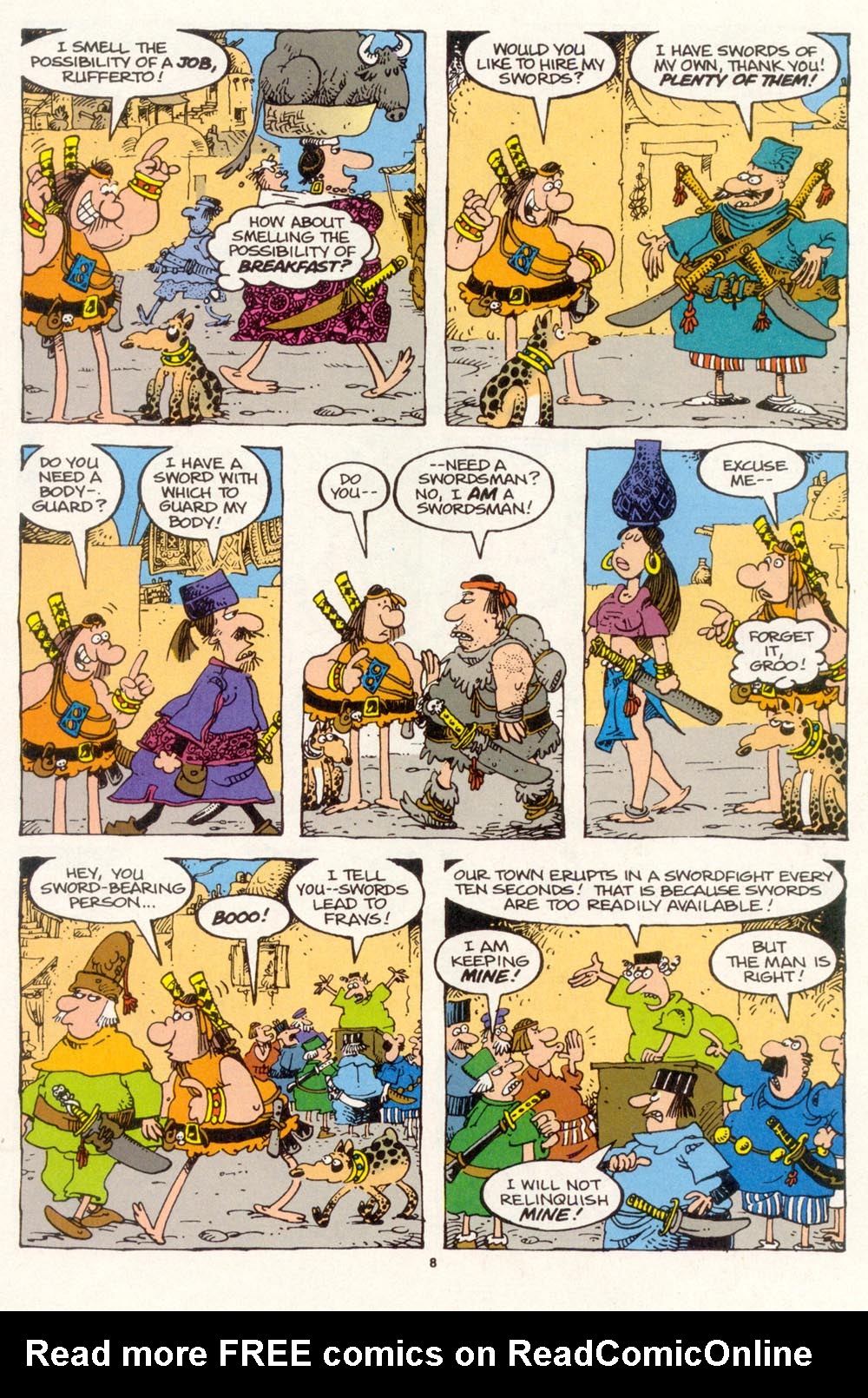 Read online Sergio Aragonés Groo the Wanderer comic -  Issue #120 - 10