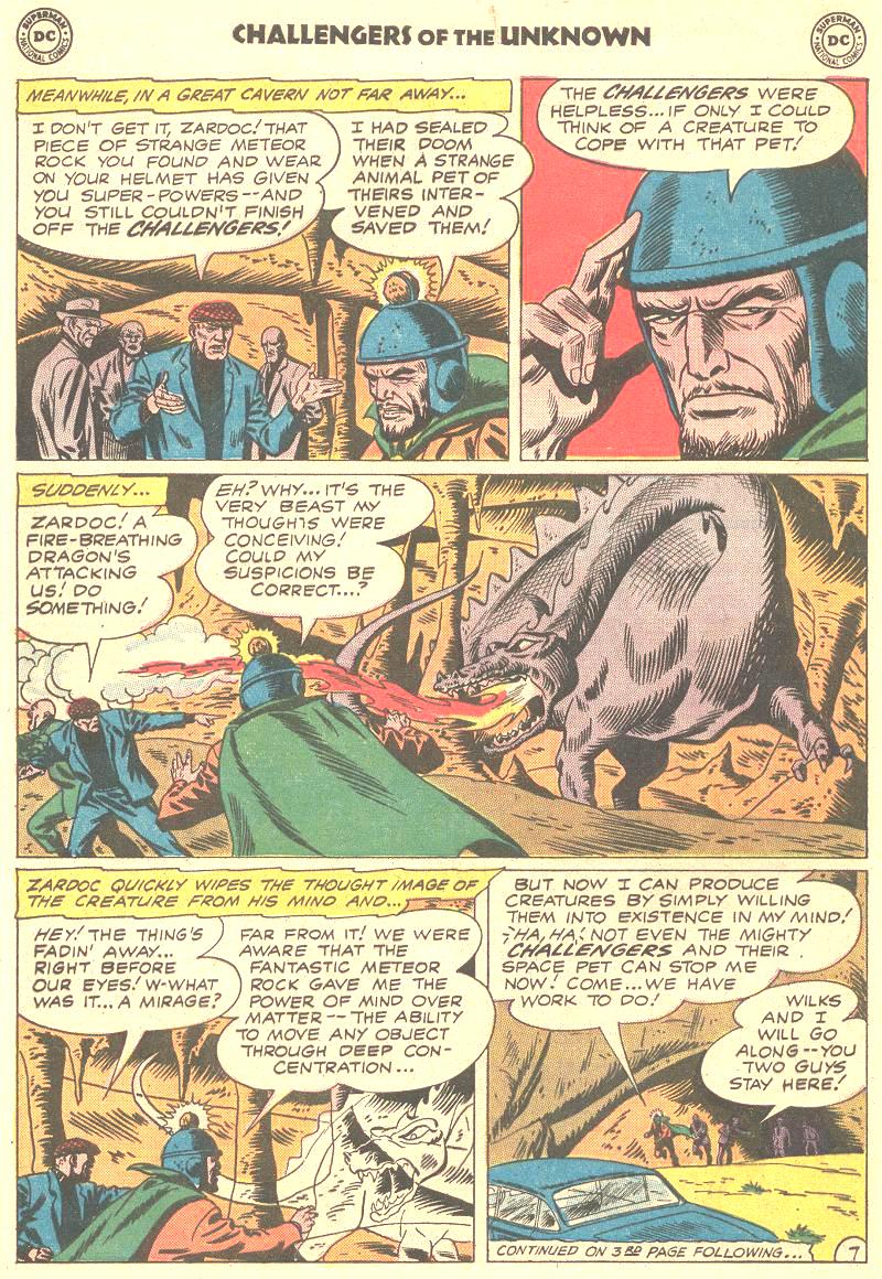 Challengers of the Unknown (1958) Issue #21 #21 - English 20